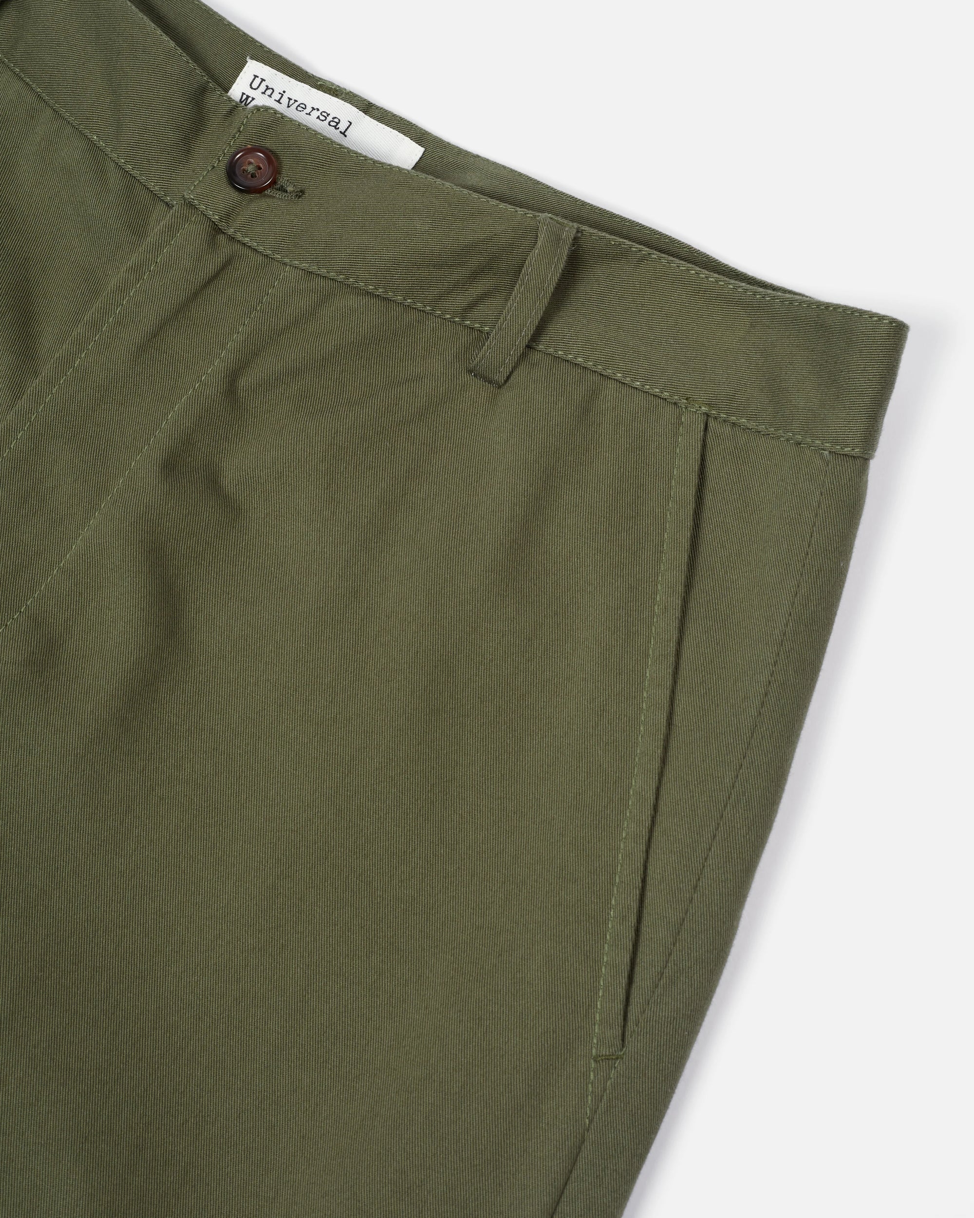 Aston Twill Pant - Light Olive