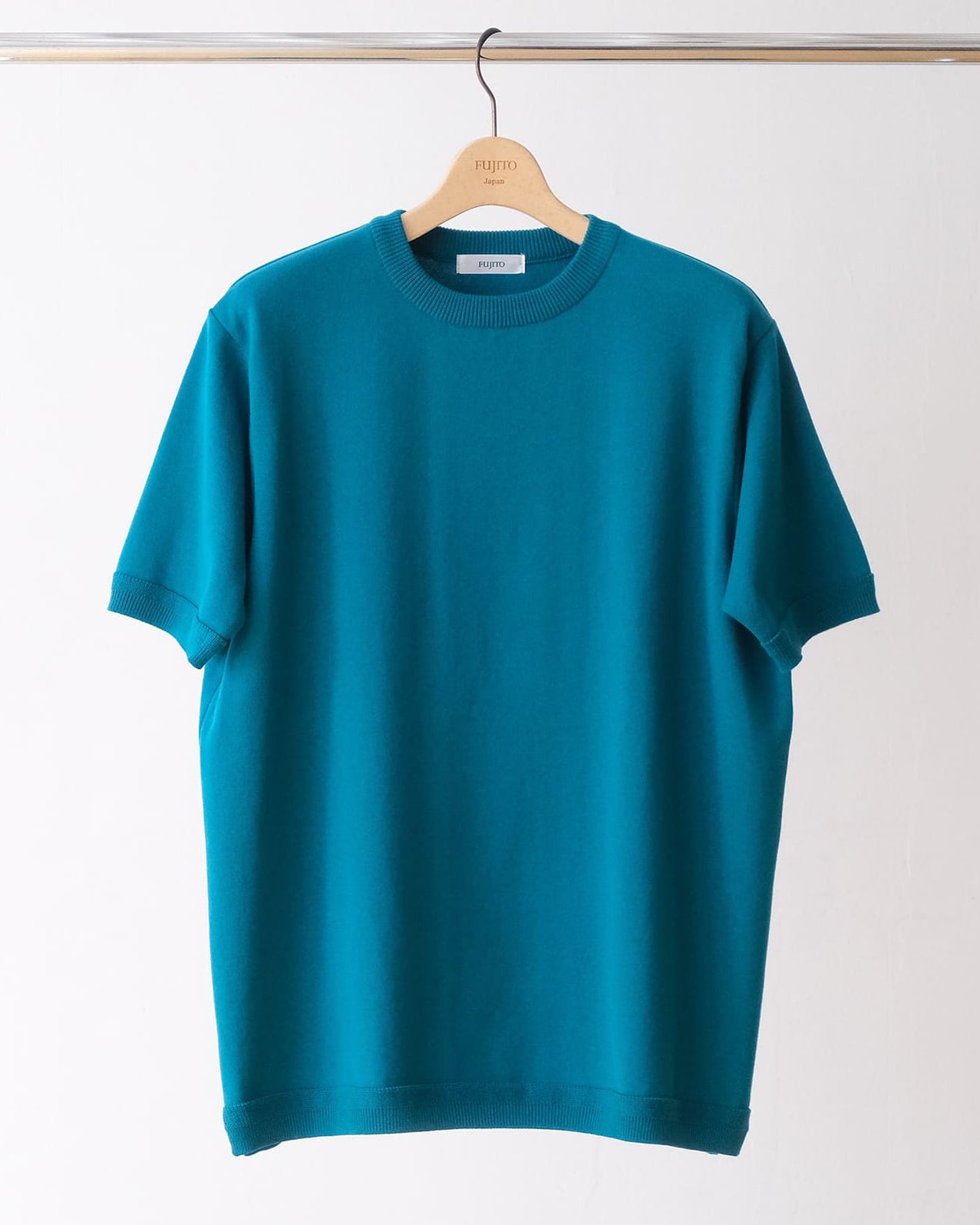 C/N Knit T-Shirt - Emerald