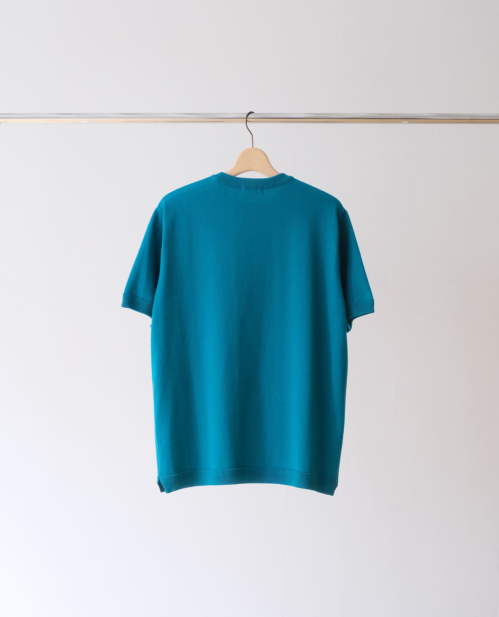 C/N Knit T-Shirt - Emerald