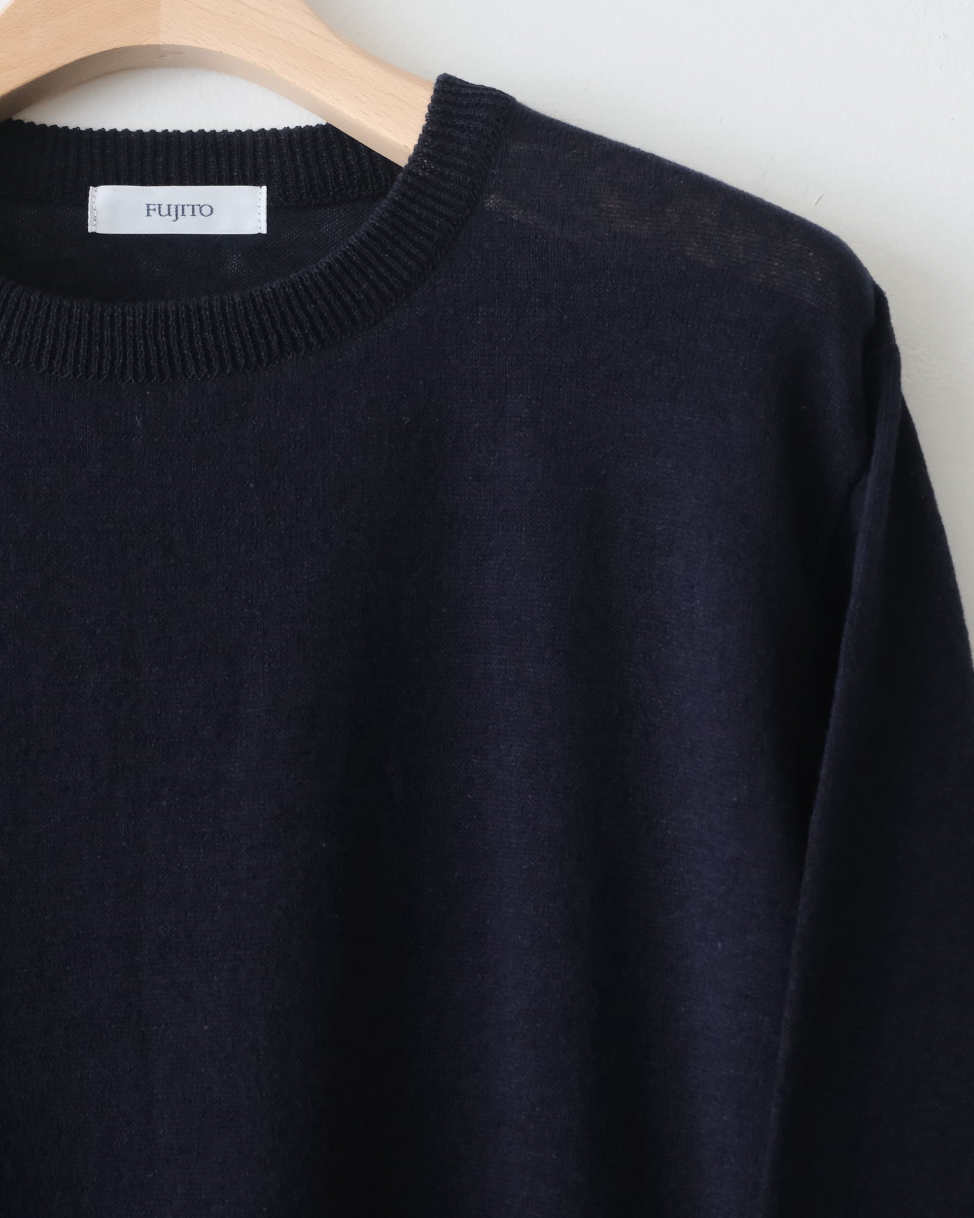 L/S Knit T-Shirt - Navy