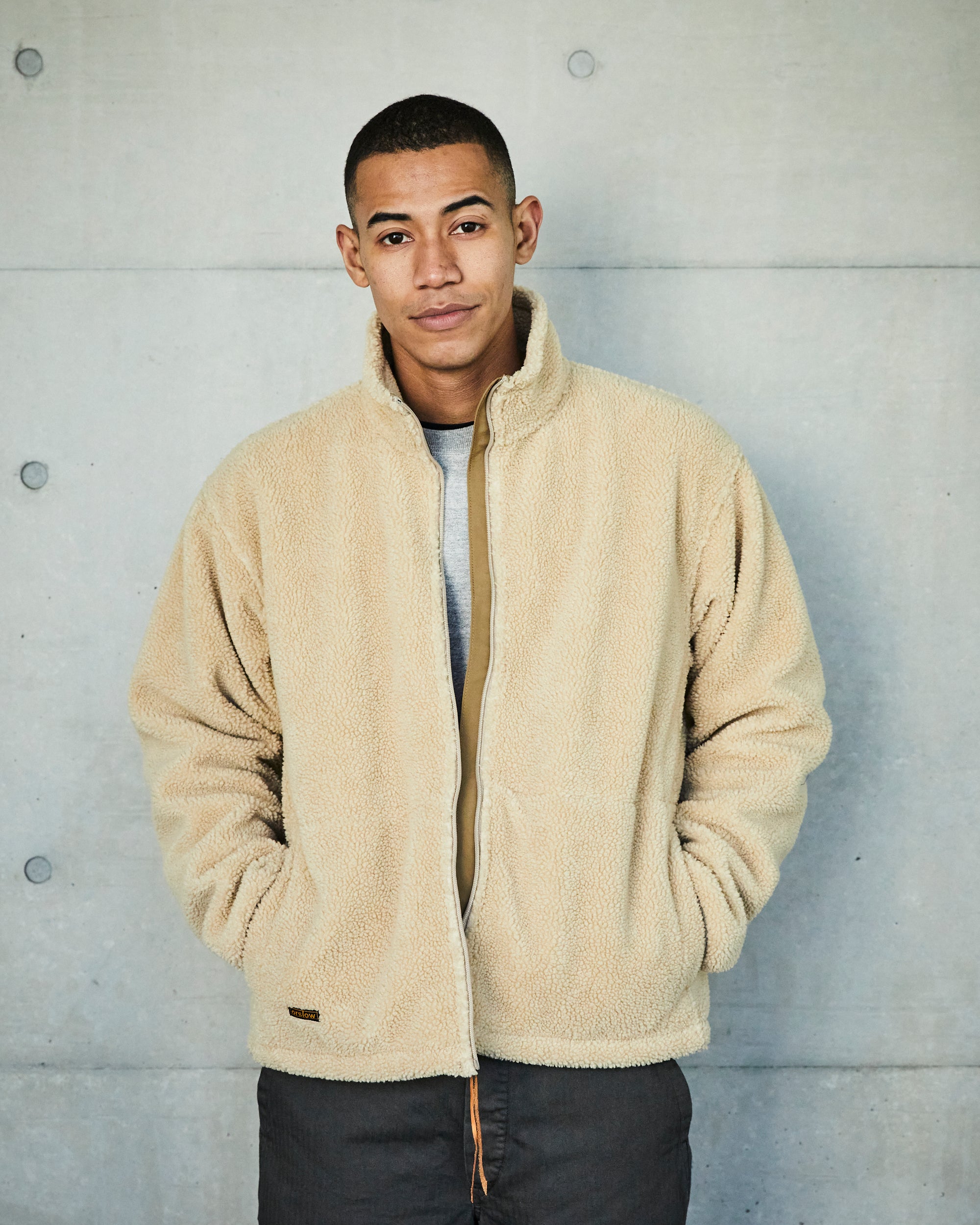 Boa Fleece Jacket - Camel