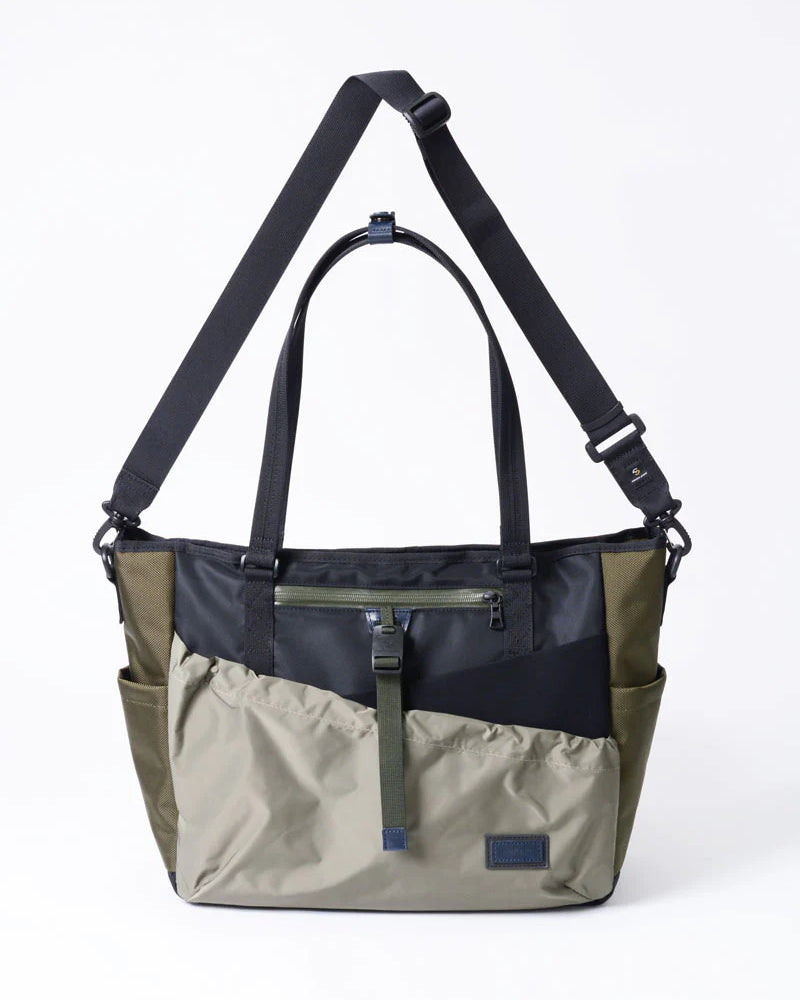 Scramble 2WAY Tote Bag - Khaki