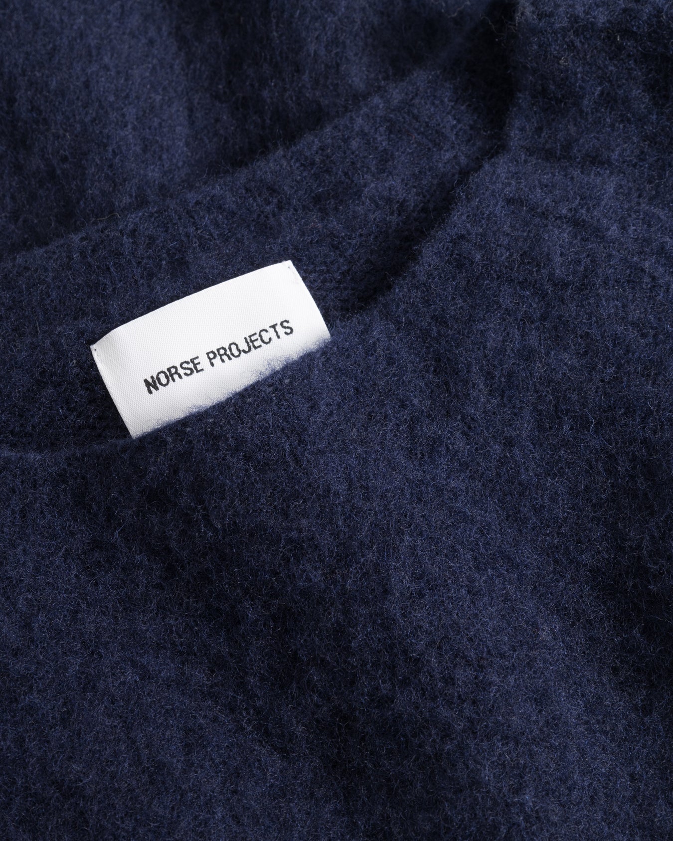 Birnir Brushed Lambswool - Dark Navy