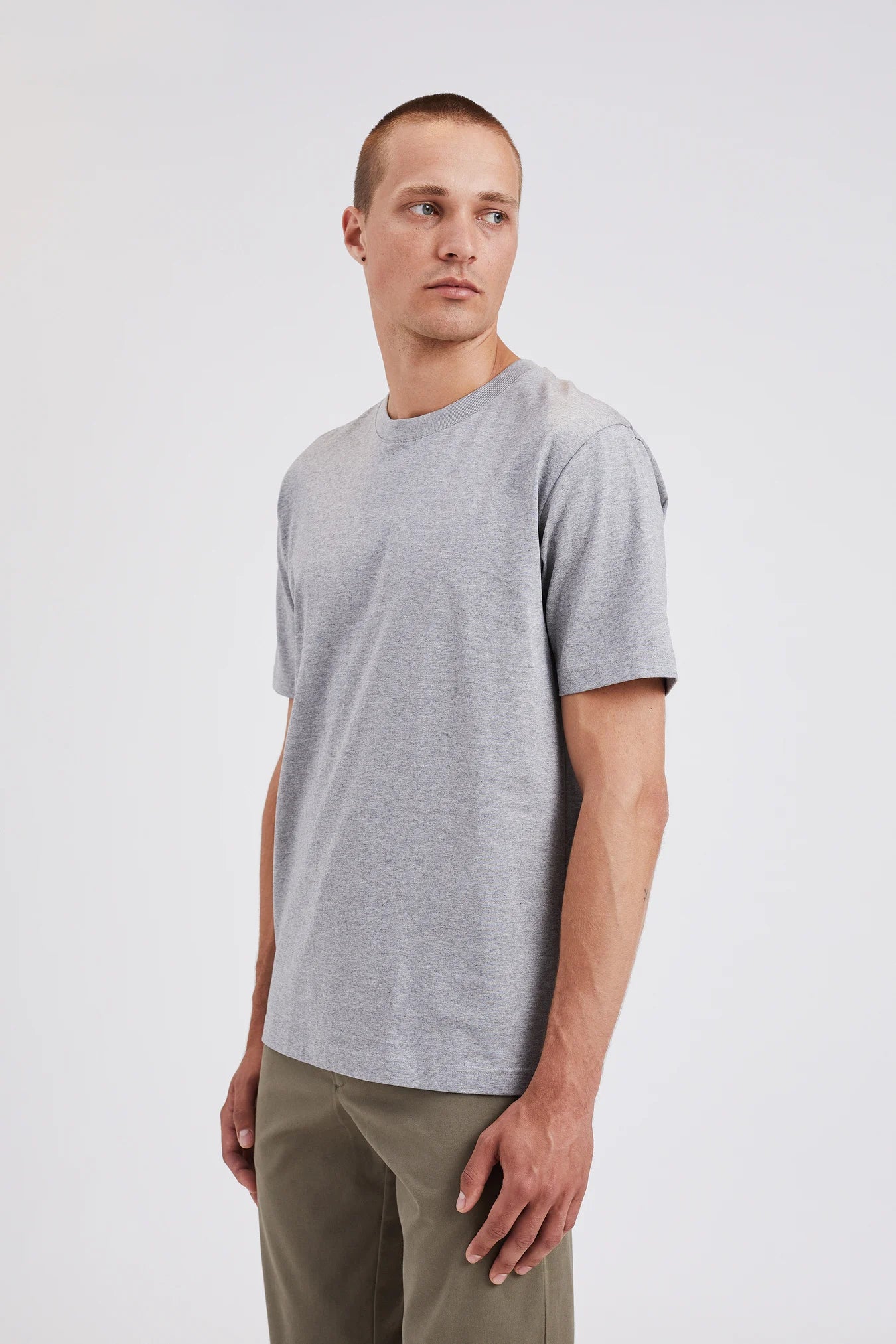 Norse Standard T-shirt - Grey Melange