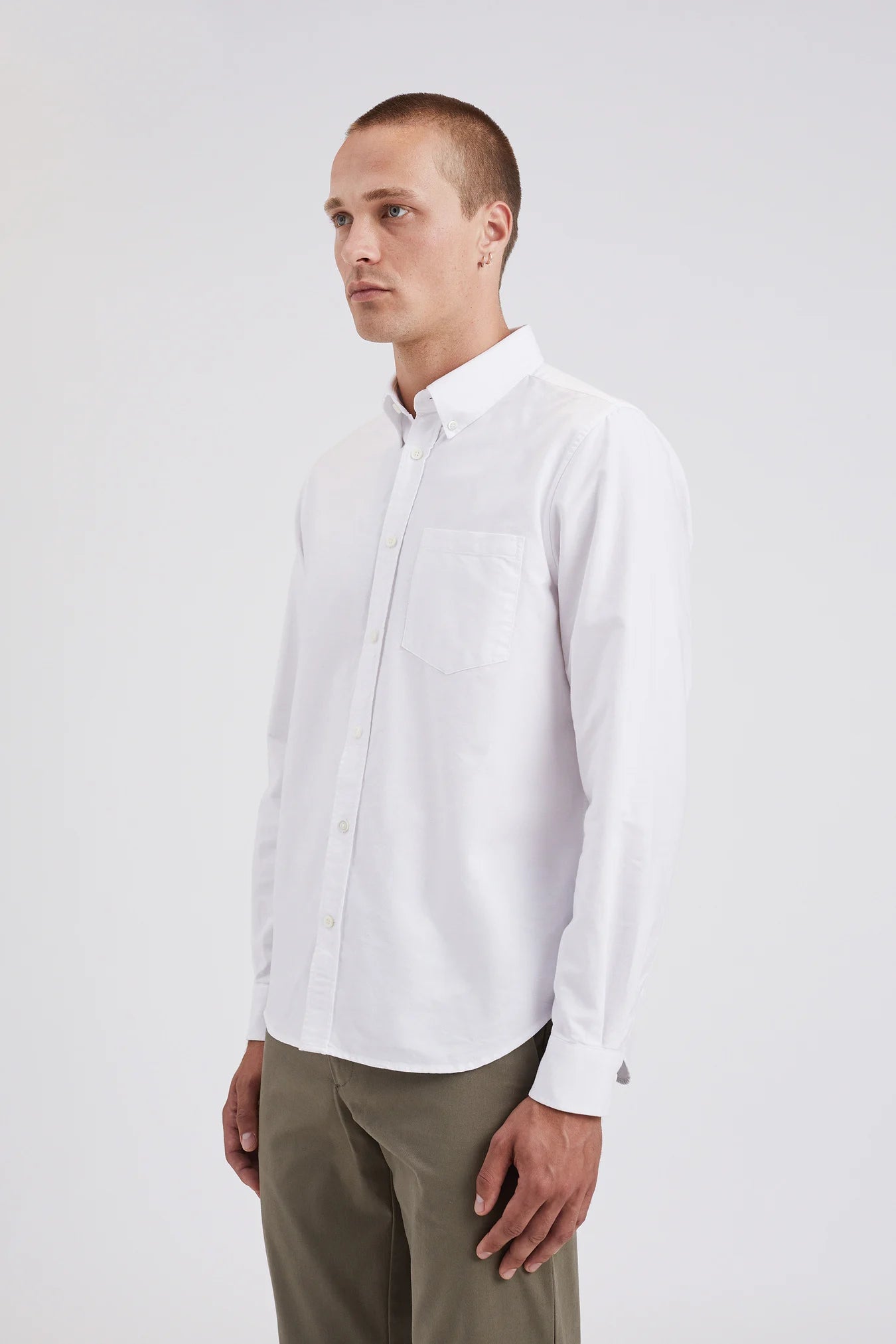 Norse Standard Oxford BD Shirt - White