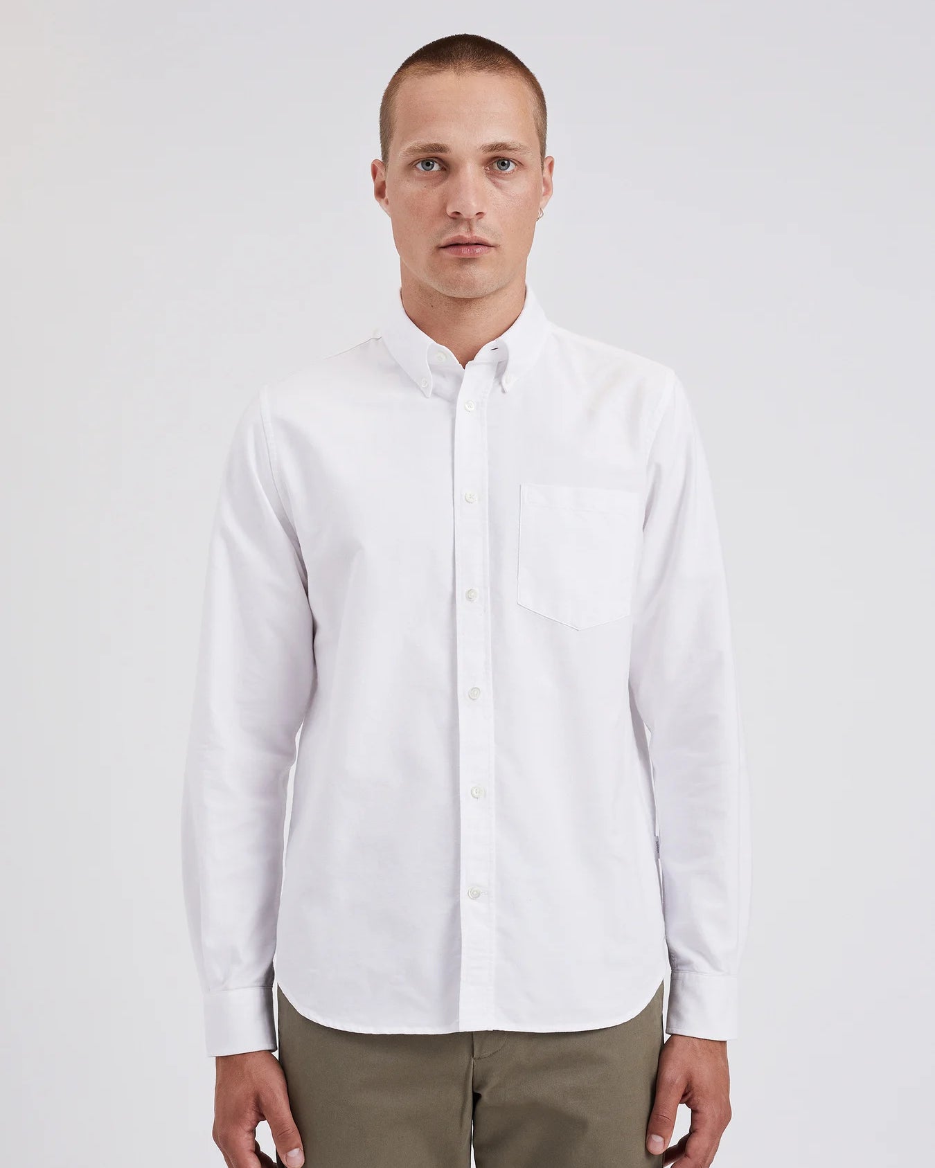 Norse Standard Oxford BD Shirt - White