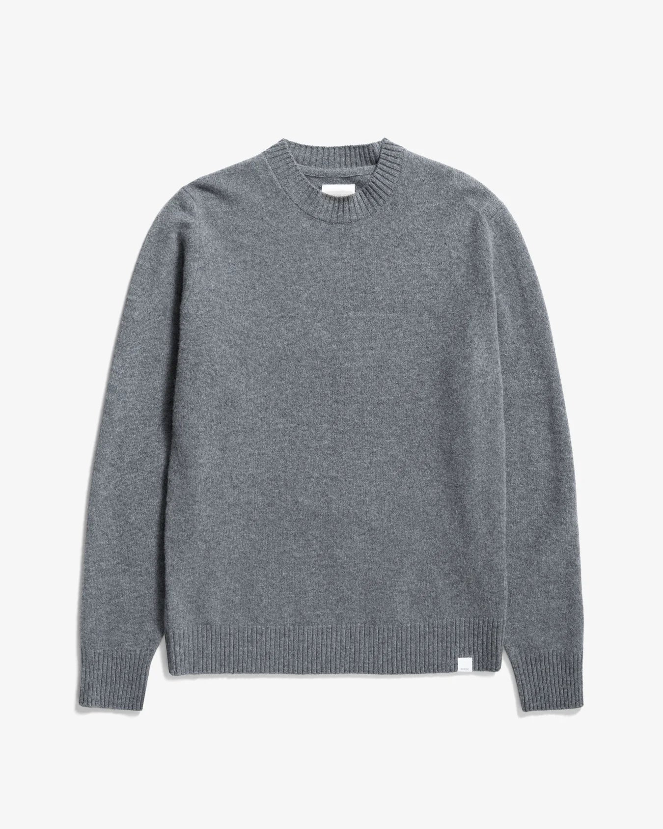 Norse Standard Merino Lambswool Sweater - Grey Melange