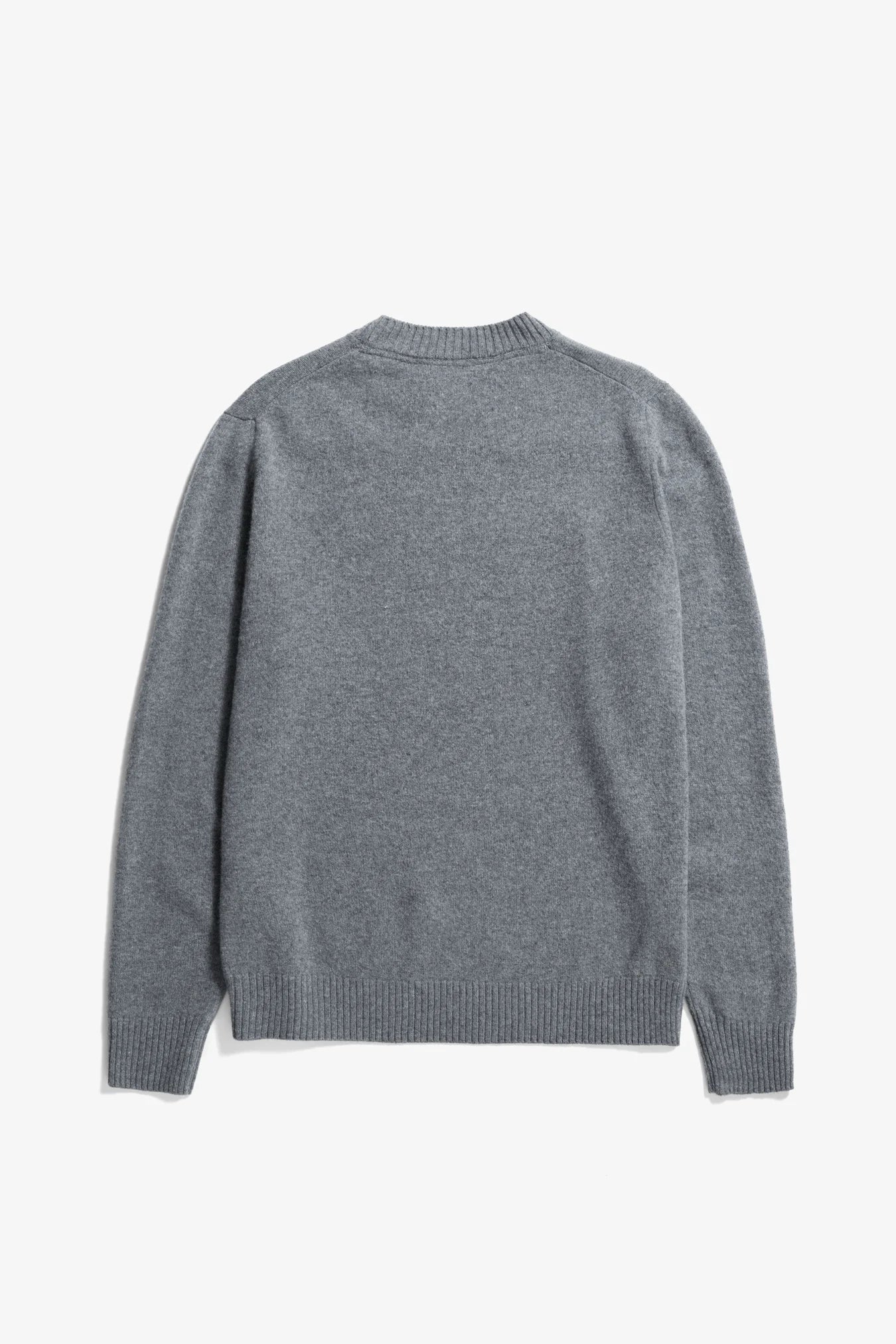 Norse Standard Merino Lambswool Sweater - Grey Melange