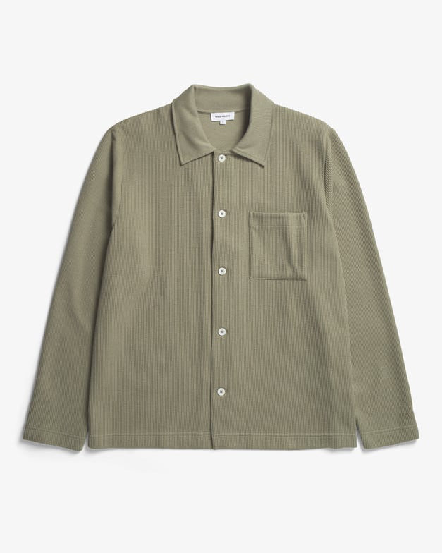 Jorn Double Face Overshirt - Clay