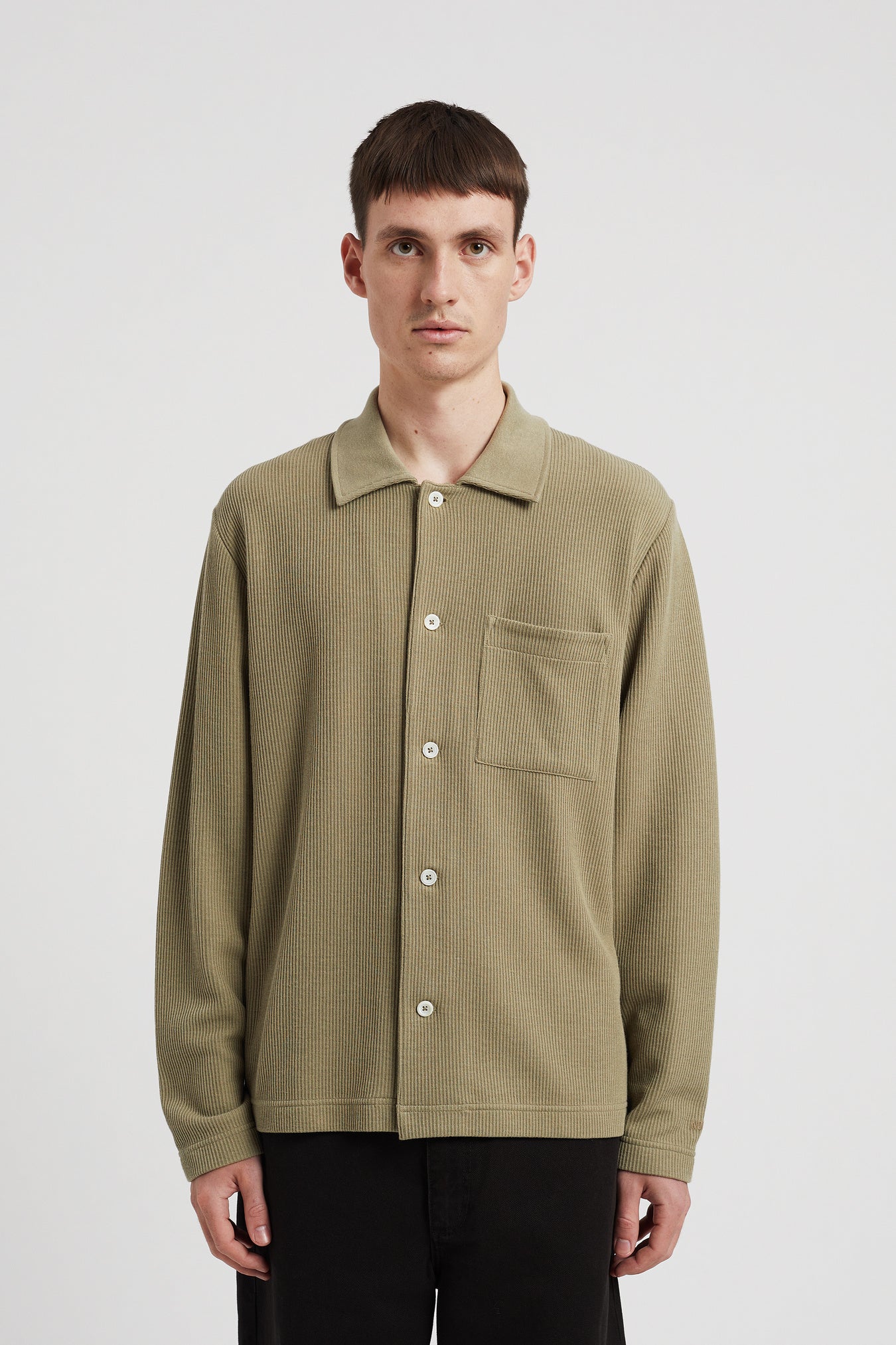 Jorn Double Face Overshirt - Clay