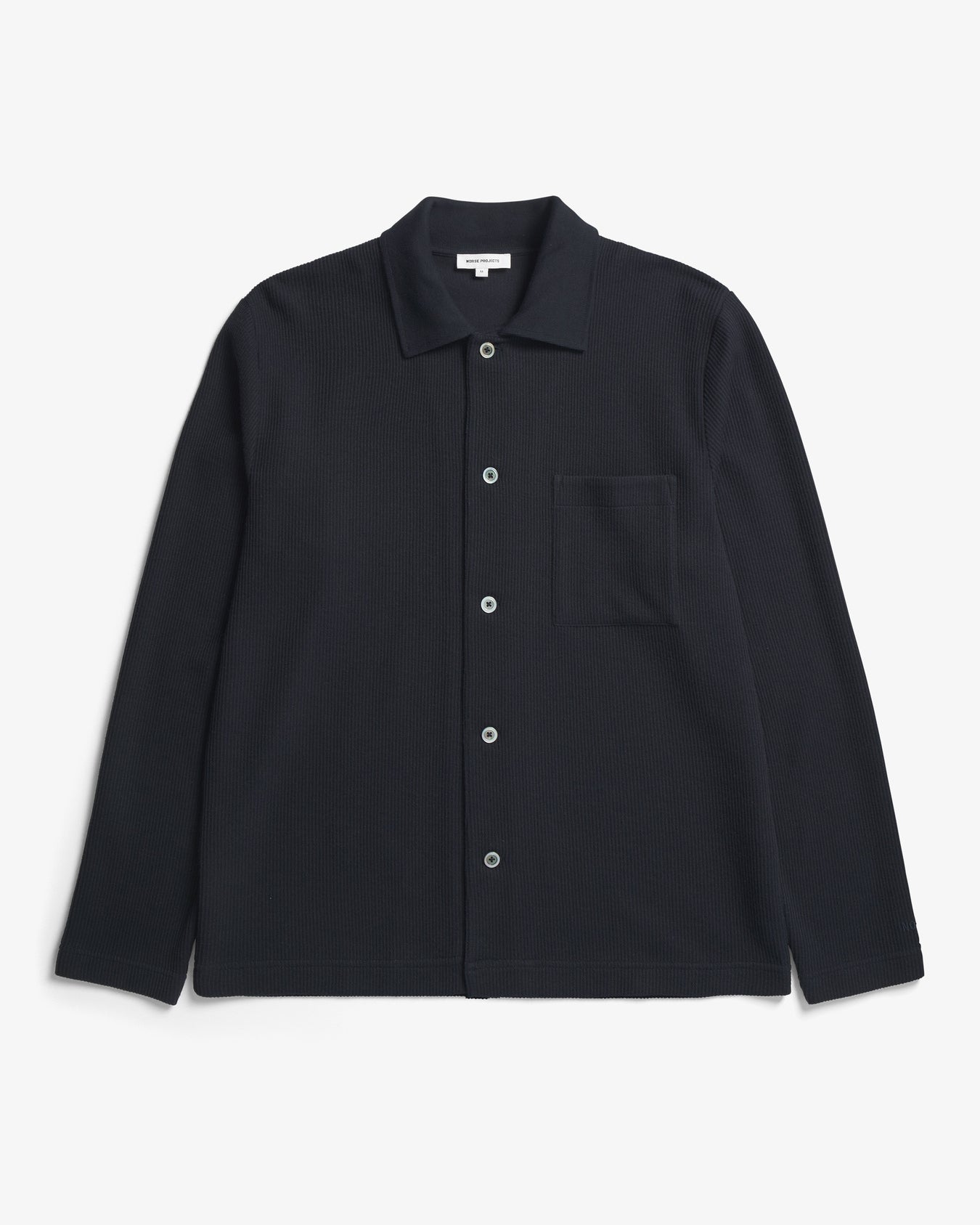 Jorn Double Face Overshirt - Dark Navy