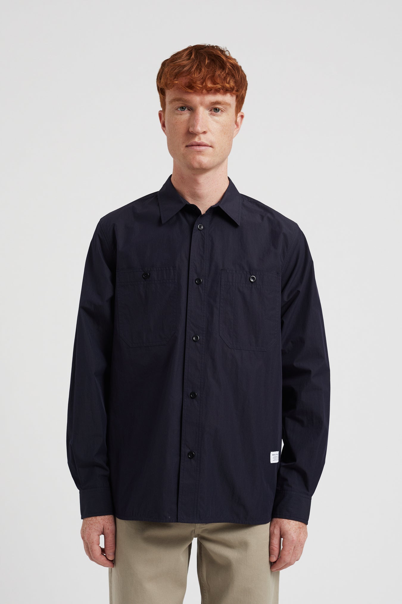 Silas Tech Poplin Shirt 2.0 - Dark Navy