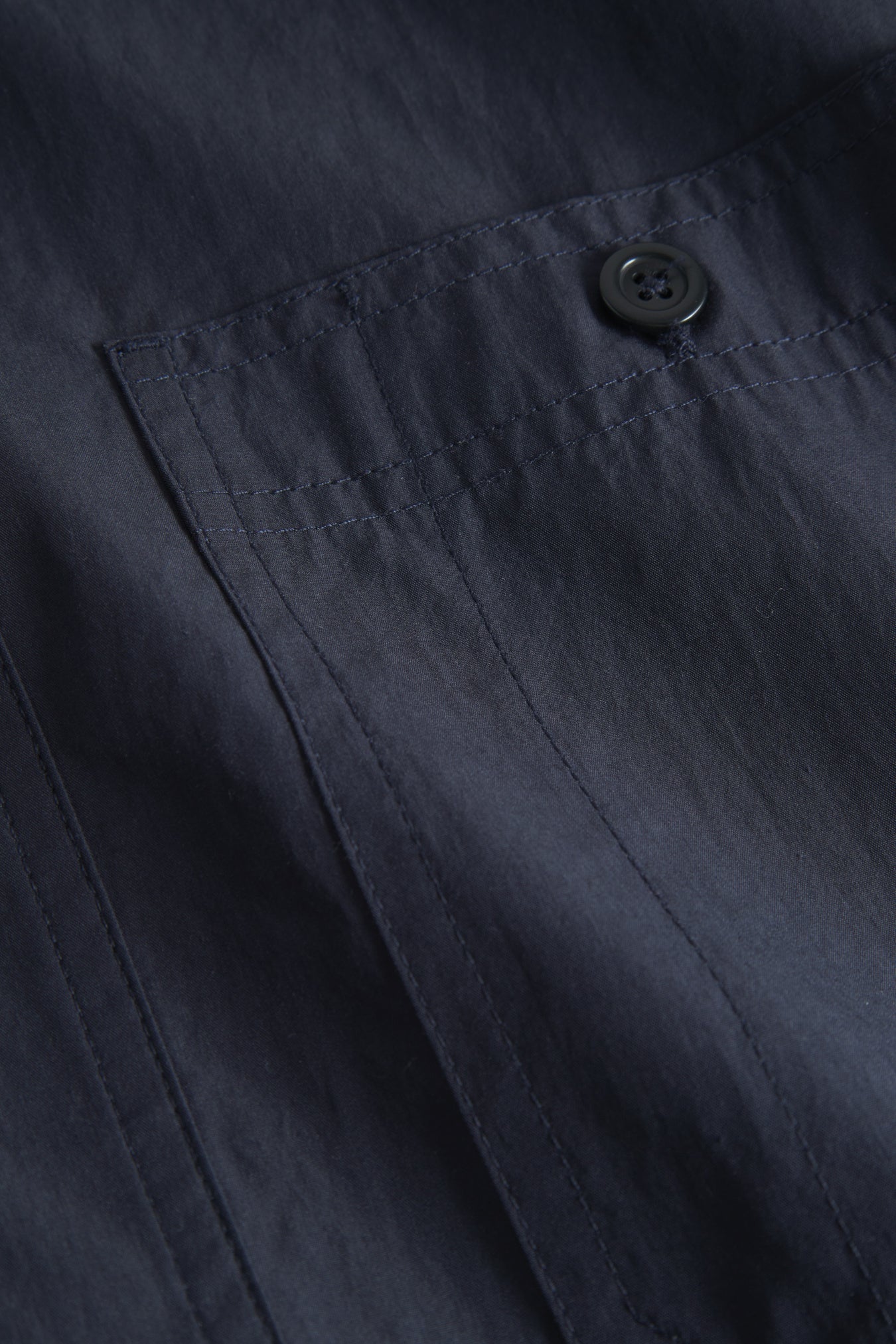 Silas Tech Poplin Shirt 2.0 - Dark Navy