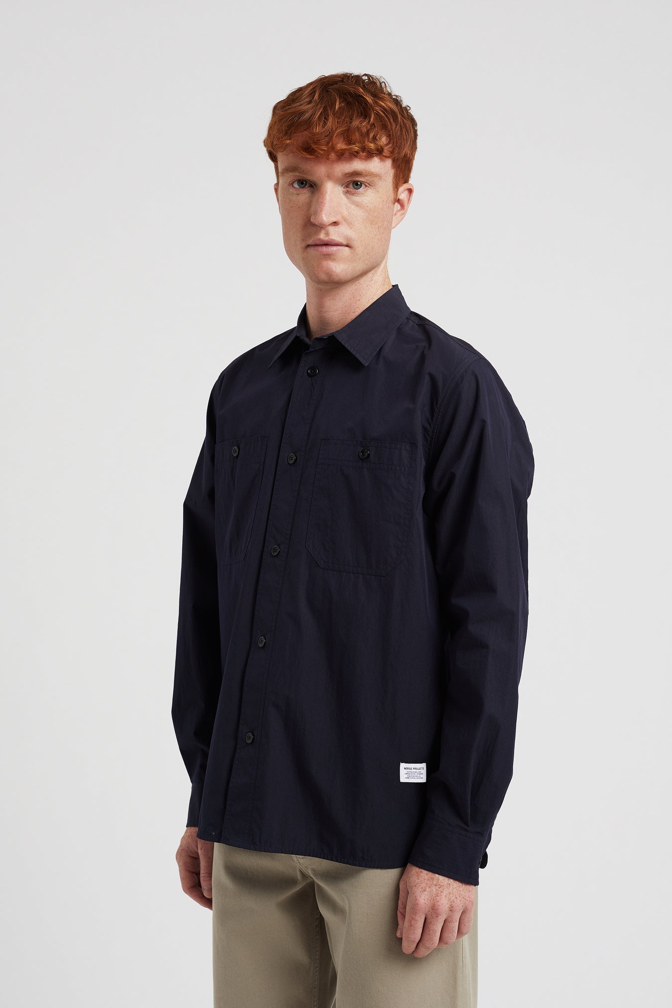 Silas Tech Poplin Shirt 2.0 - Dark Navy