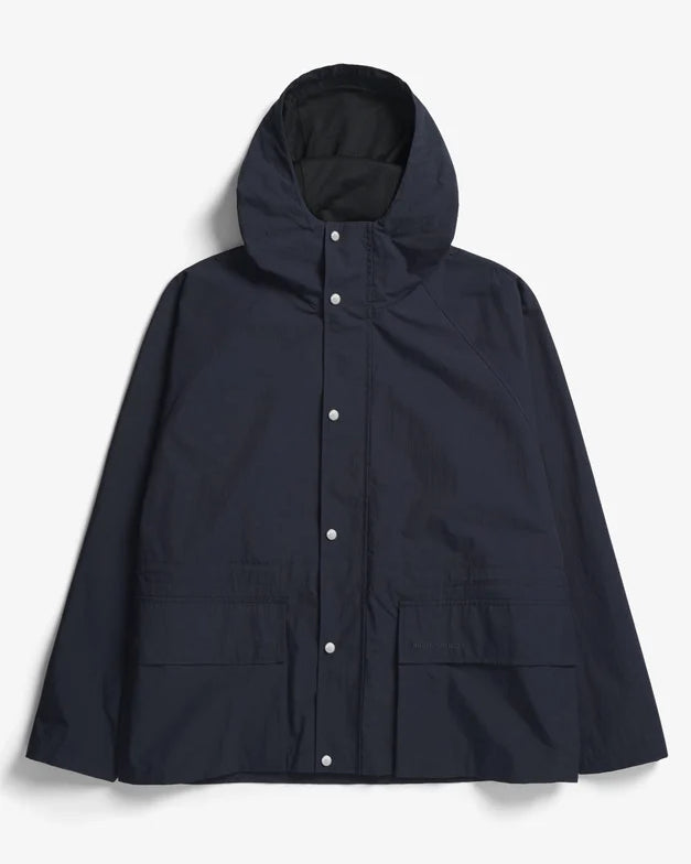 Herluf Tech Poplin Jacket - Dark Navy