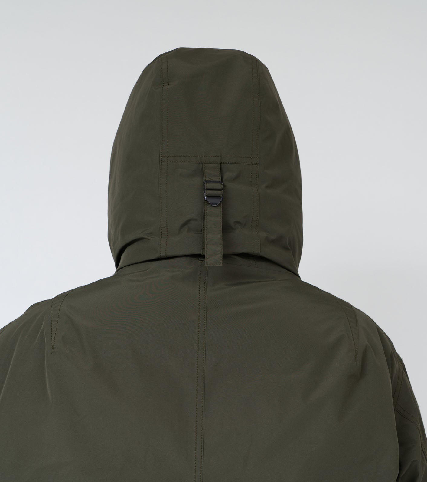 Gore-tex Long Down Coat - Khaki Green