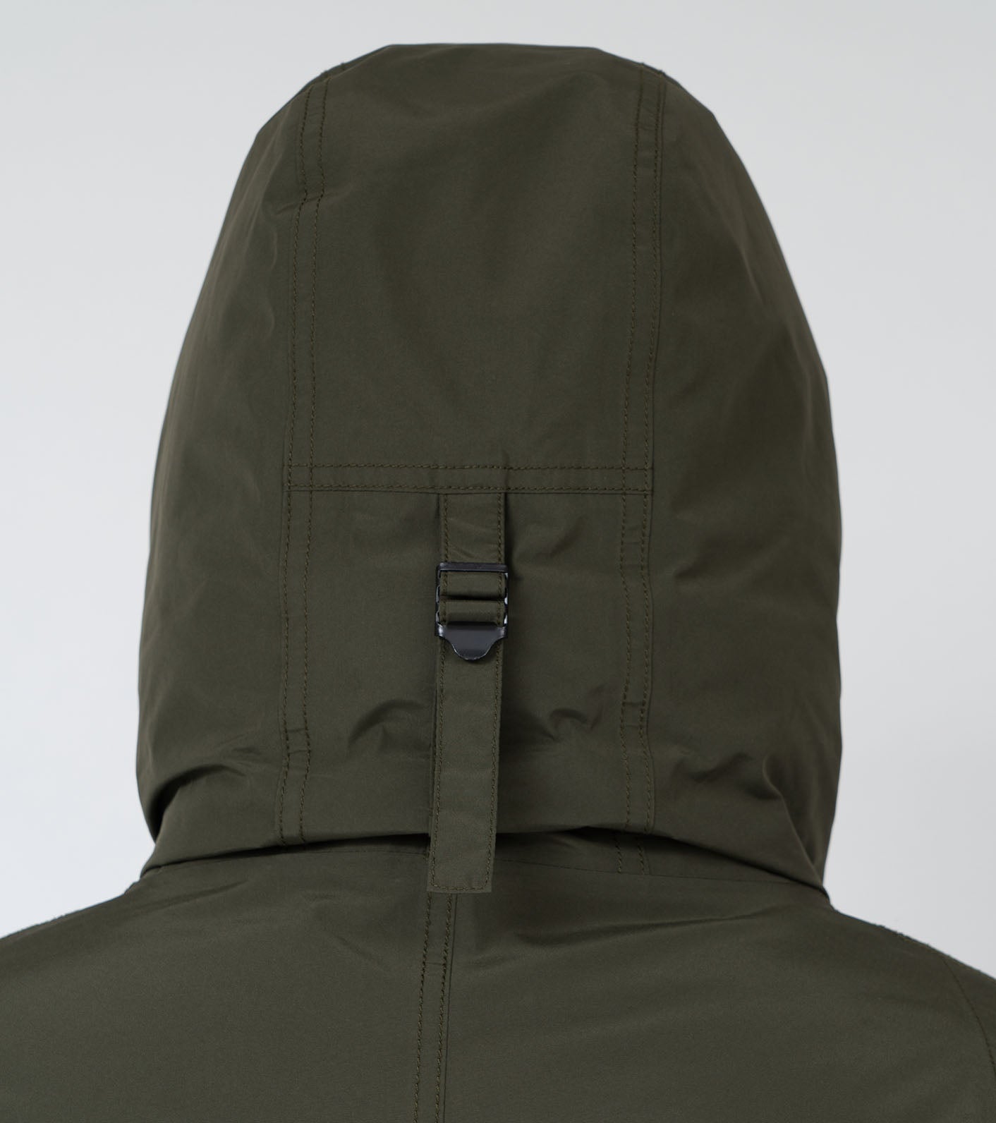 Gore-tex Long Down Coat - Khaki Green