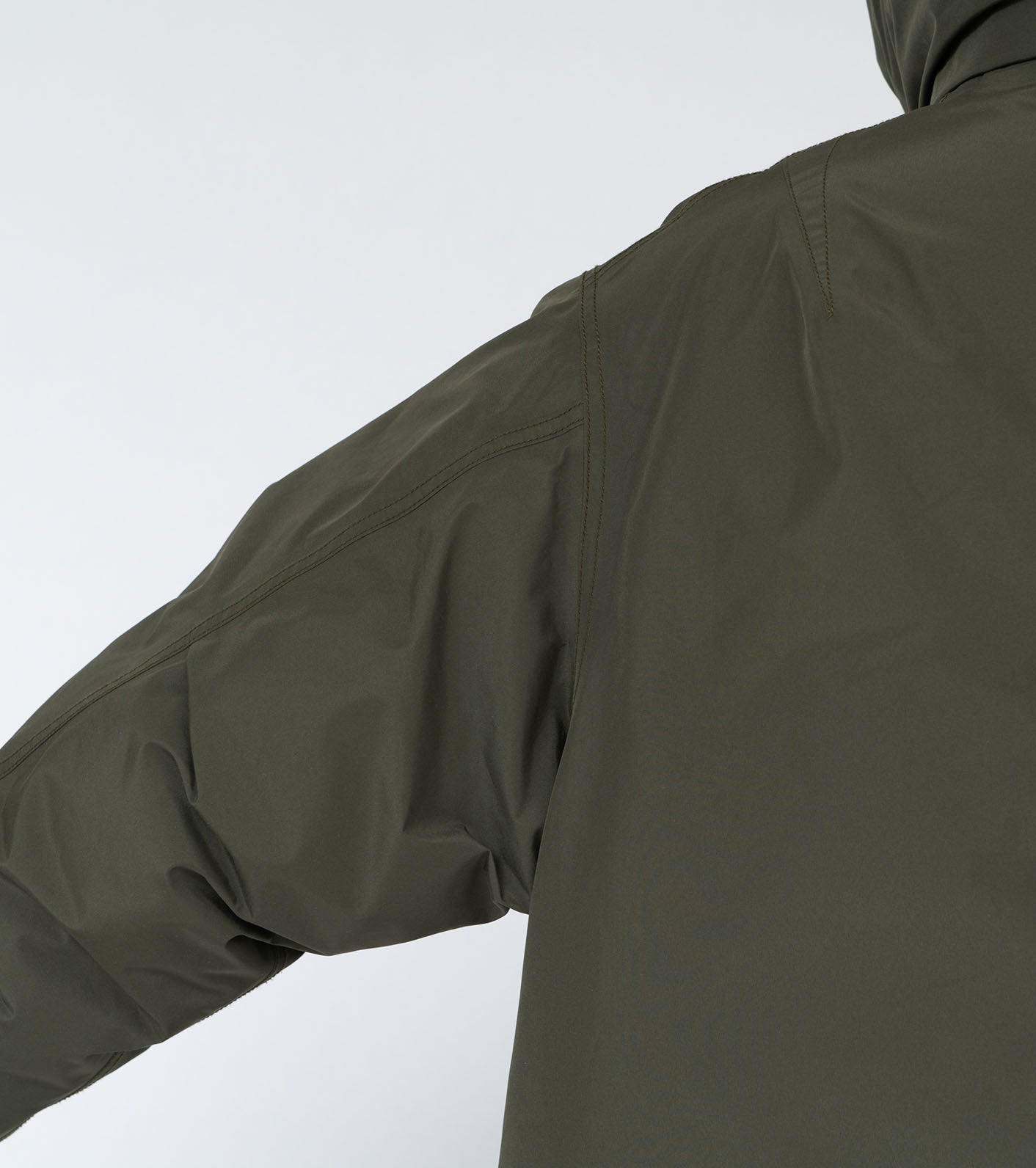 Gore-tex Long Down Coat - Khaki Green