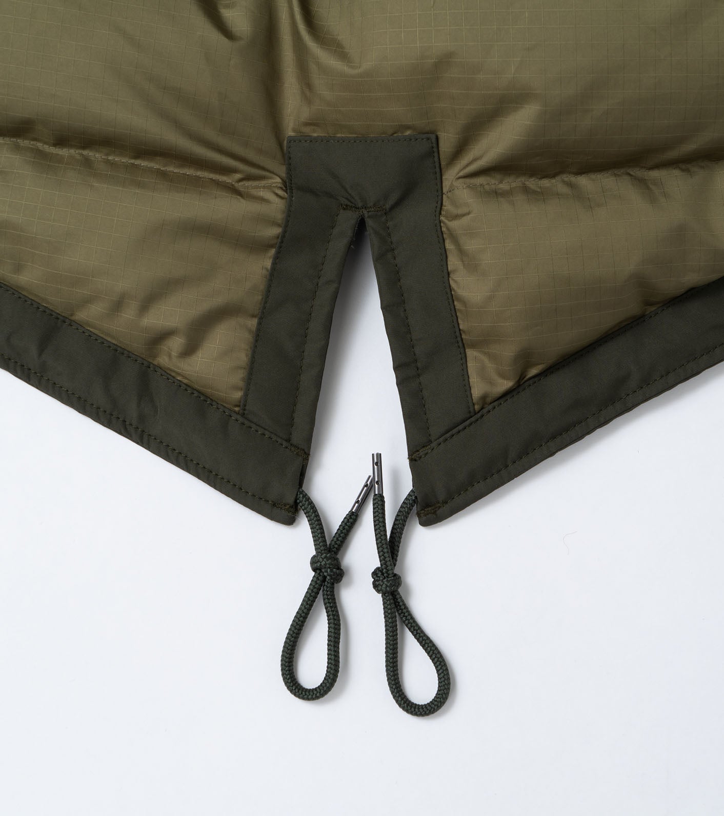 Gore-tex Long Down Coat - Khaki Green