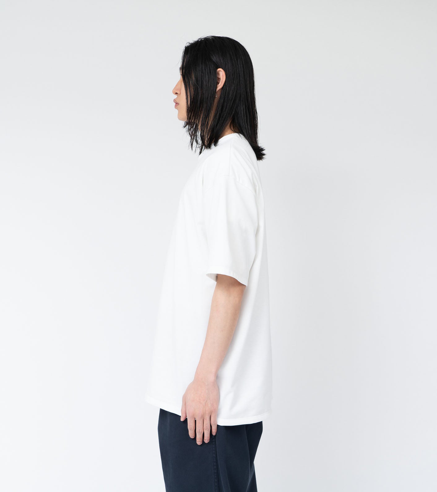 Loopwheel COOLMAX Jersey Tee - White