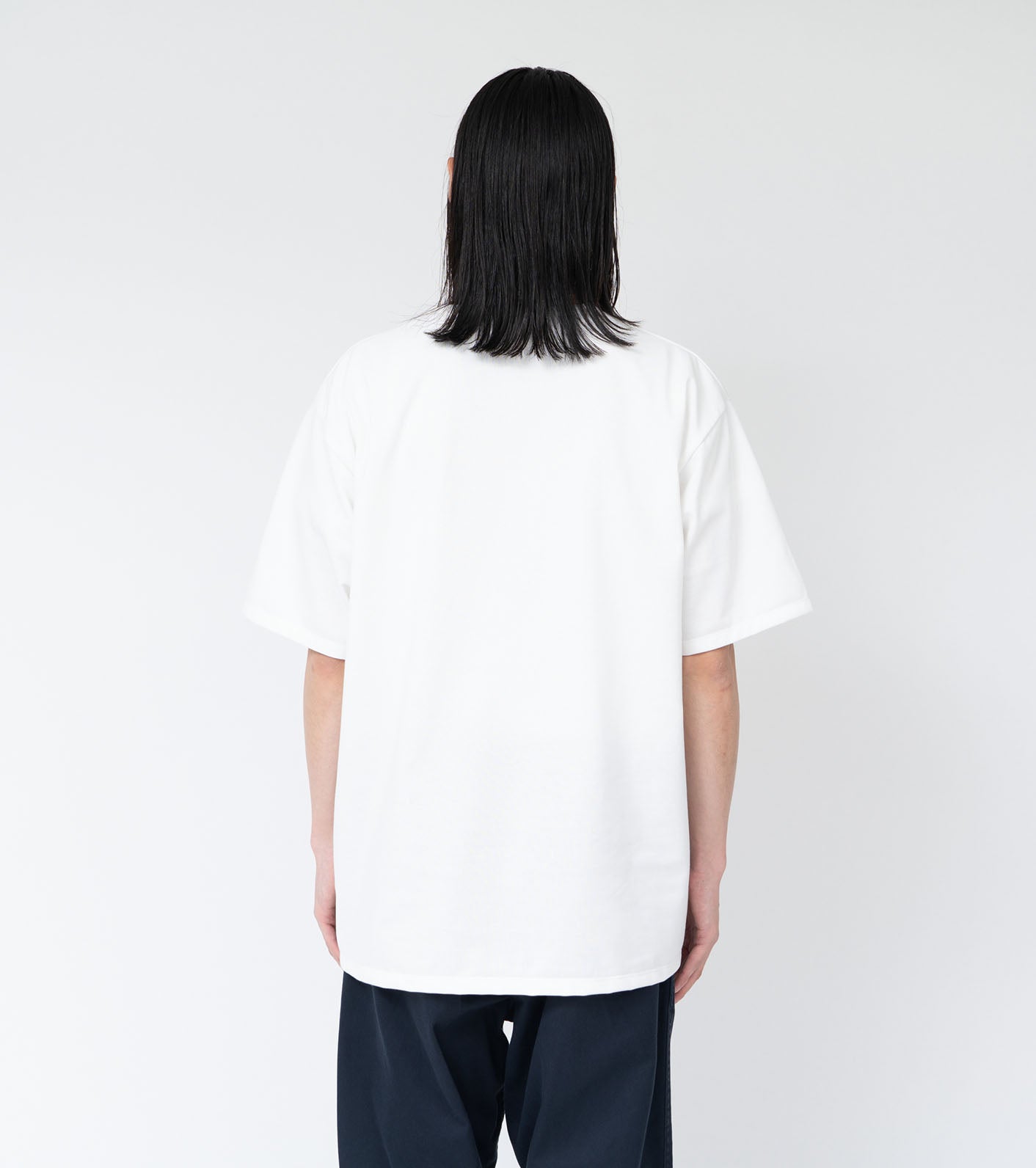 Loopwheel COOLMAX Jersey Tee - White