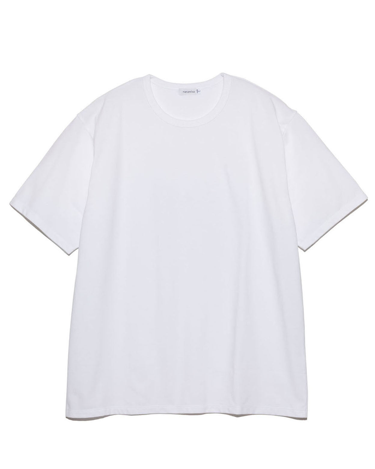 Loopwheel COOLMAX Jersey Tee - White