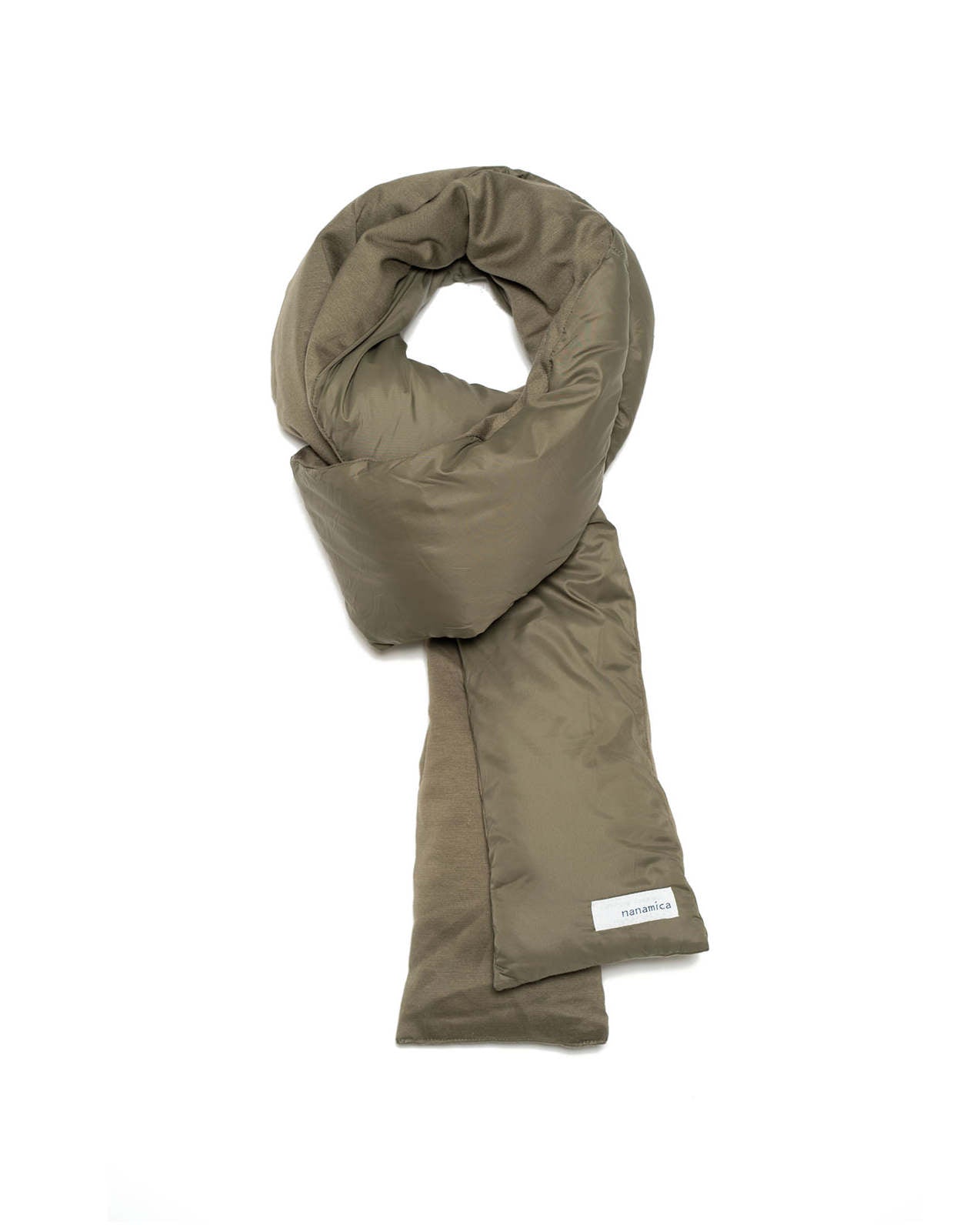 Down Muffler - Khaki