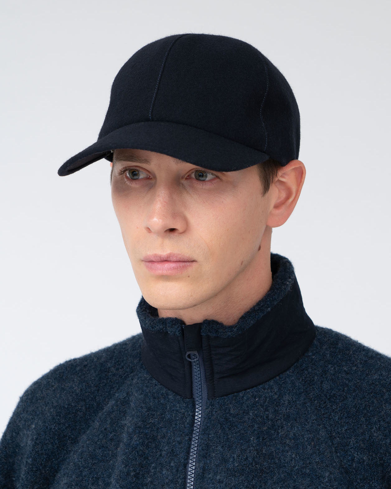 Wool GORE-TEX Cap - Navy