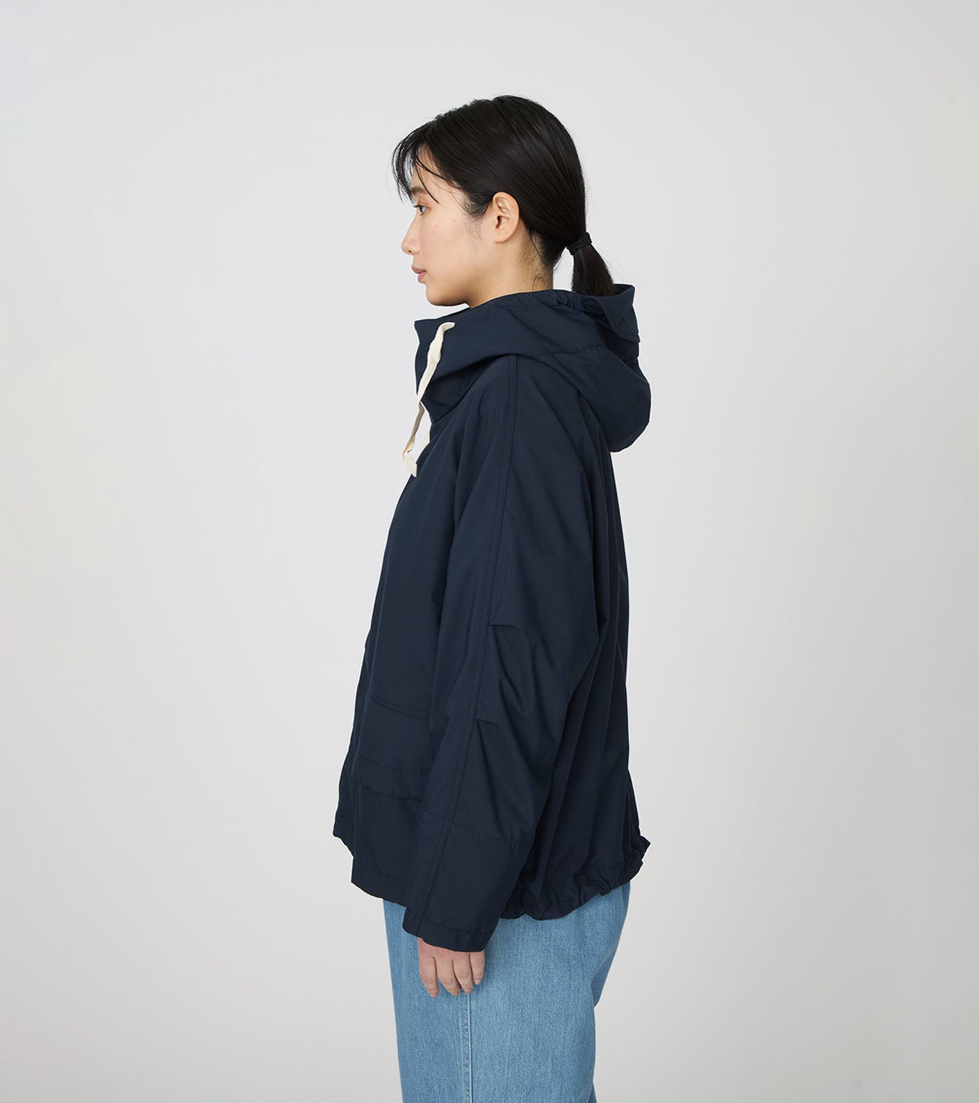 Hooded Deck Jacket - Dark Navy