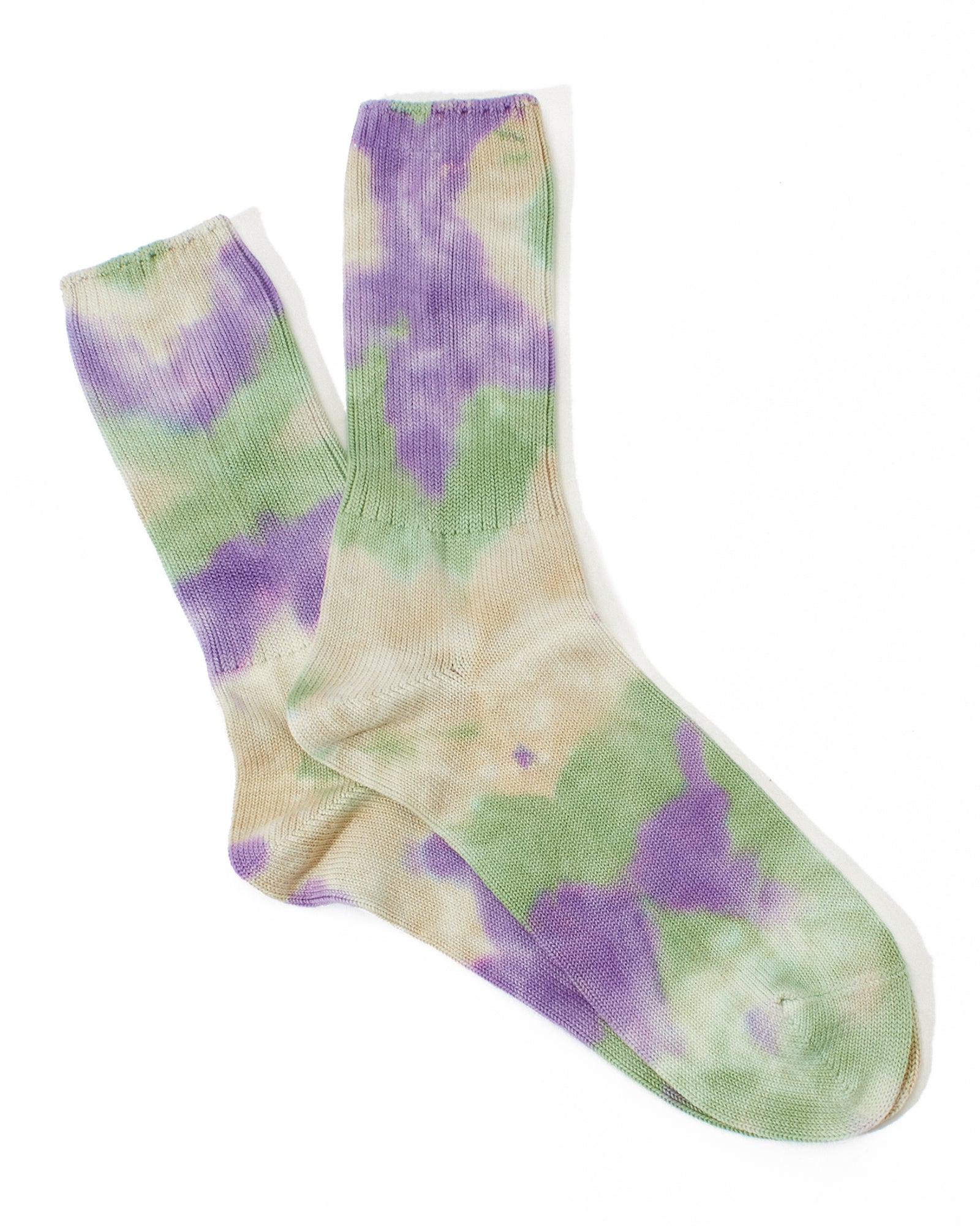 Tie Dye Crew - Purple