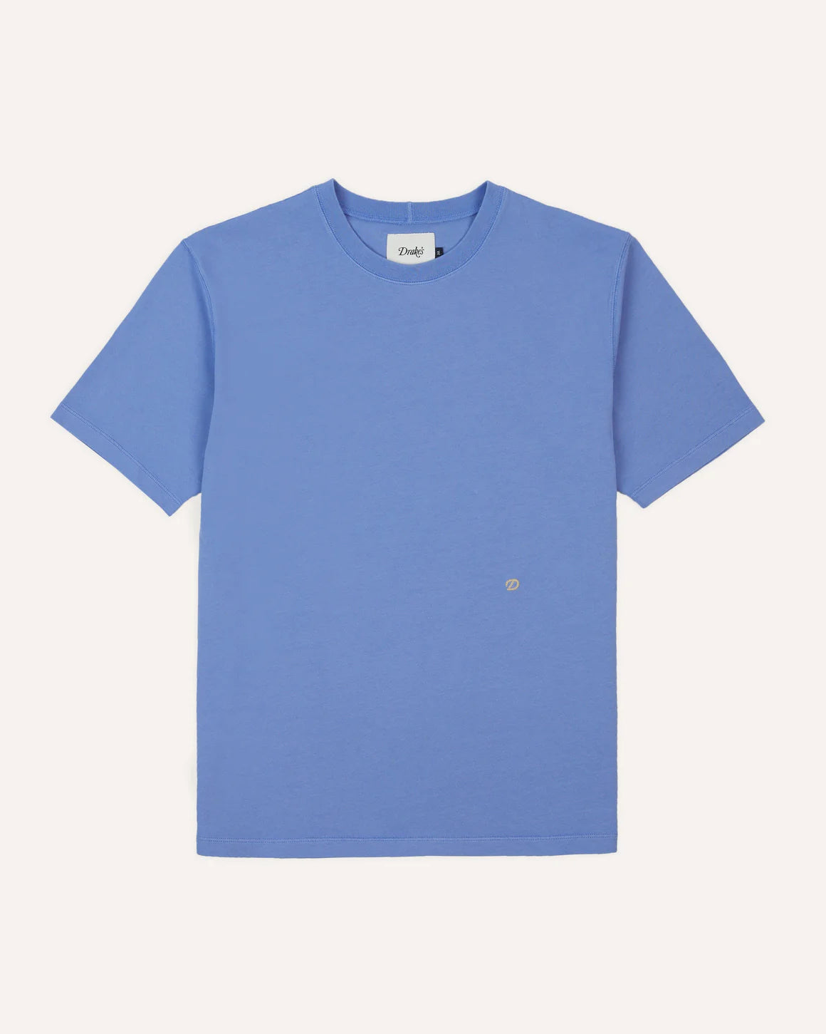 Embroidered 'D' SS Hiking Tee - Lavender Blue