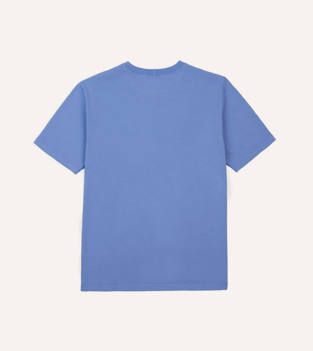 Embroidered 'D' SS Hiking Tee - Lavender Blue