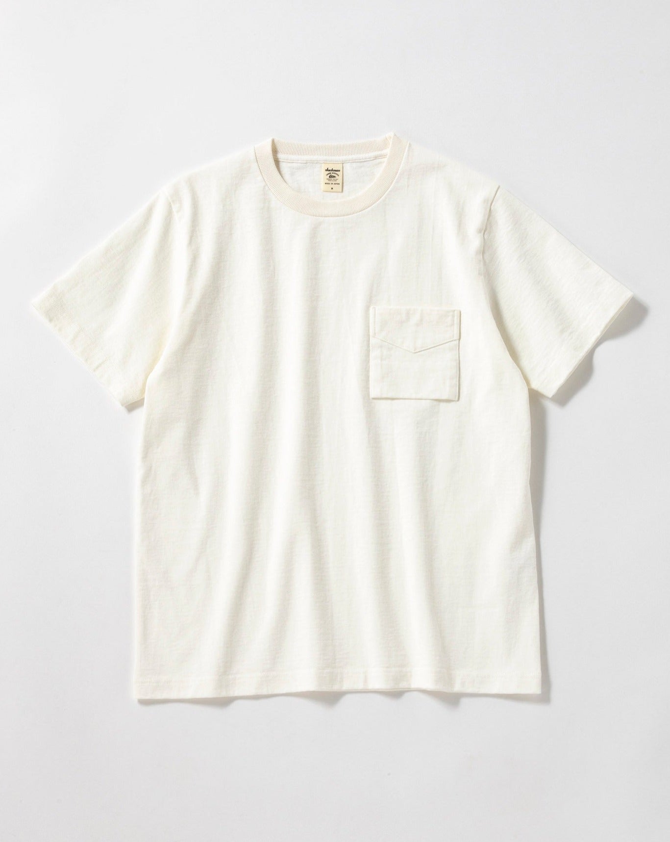 Dotsume Pocket T-Shirt - Off White