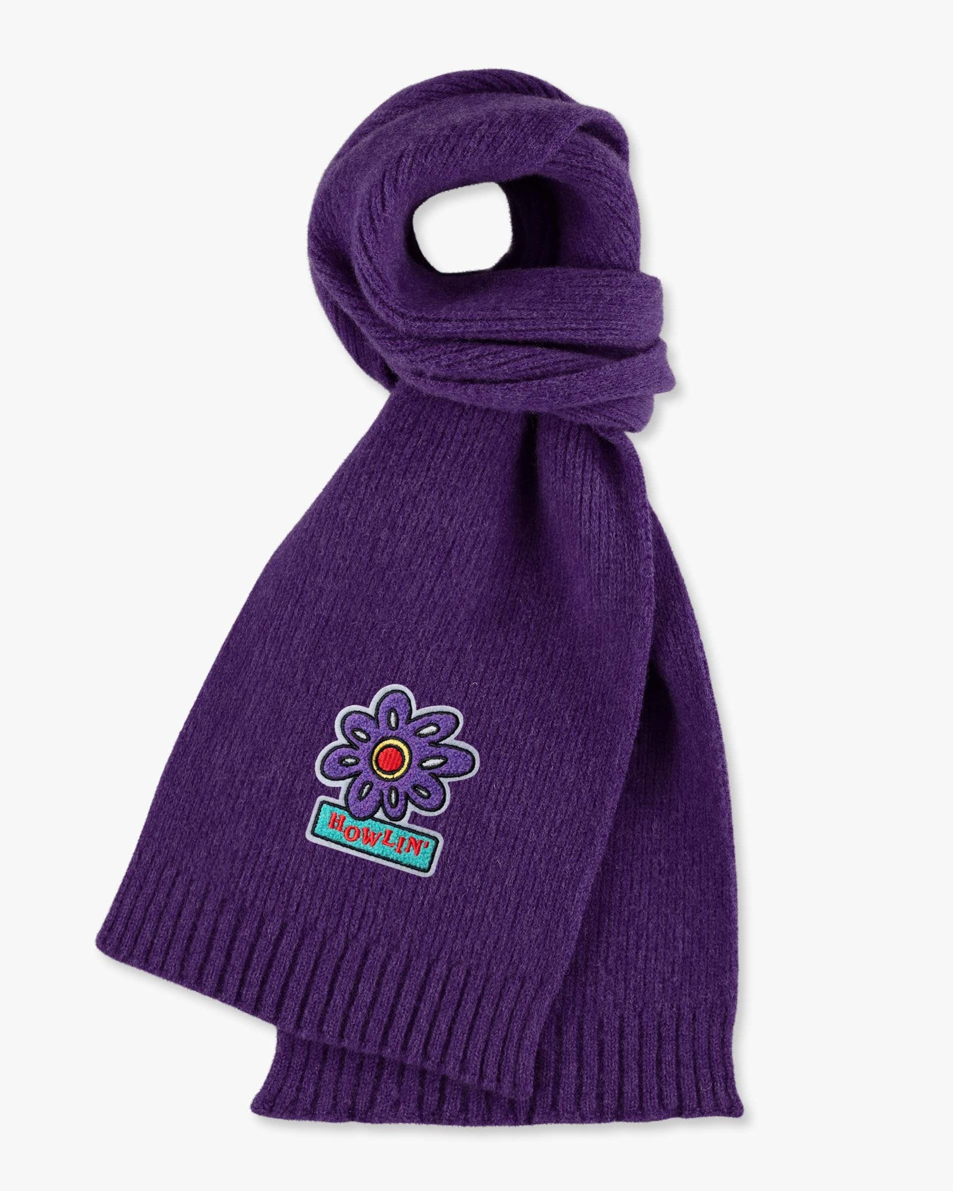 Flower Scarf - Violet Star