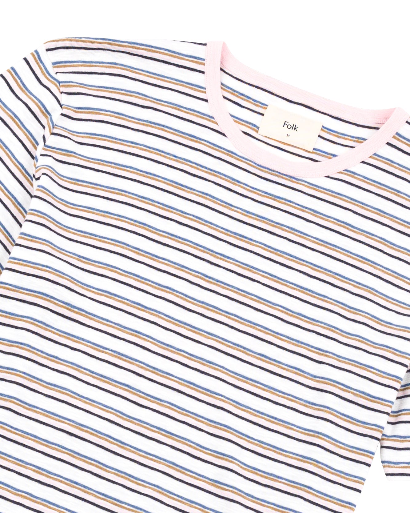 Multistripe T-Shirt - Ecru Mix