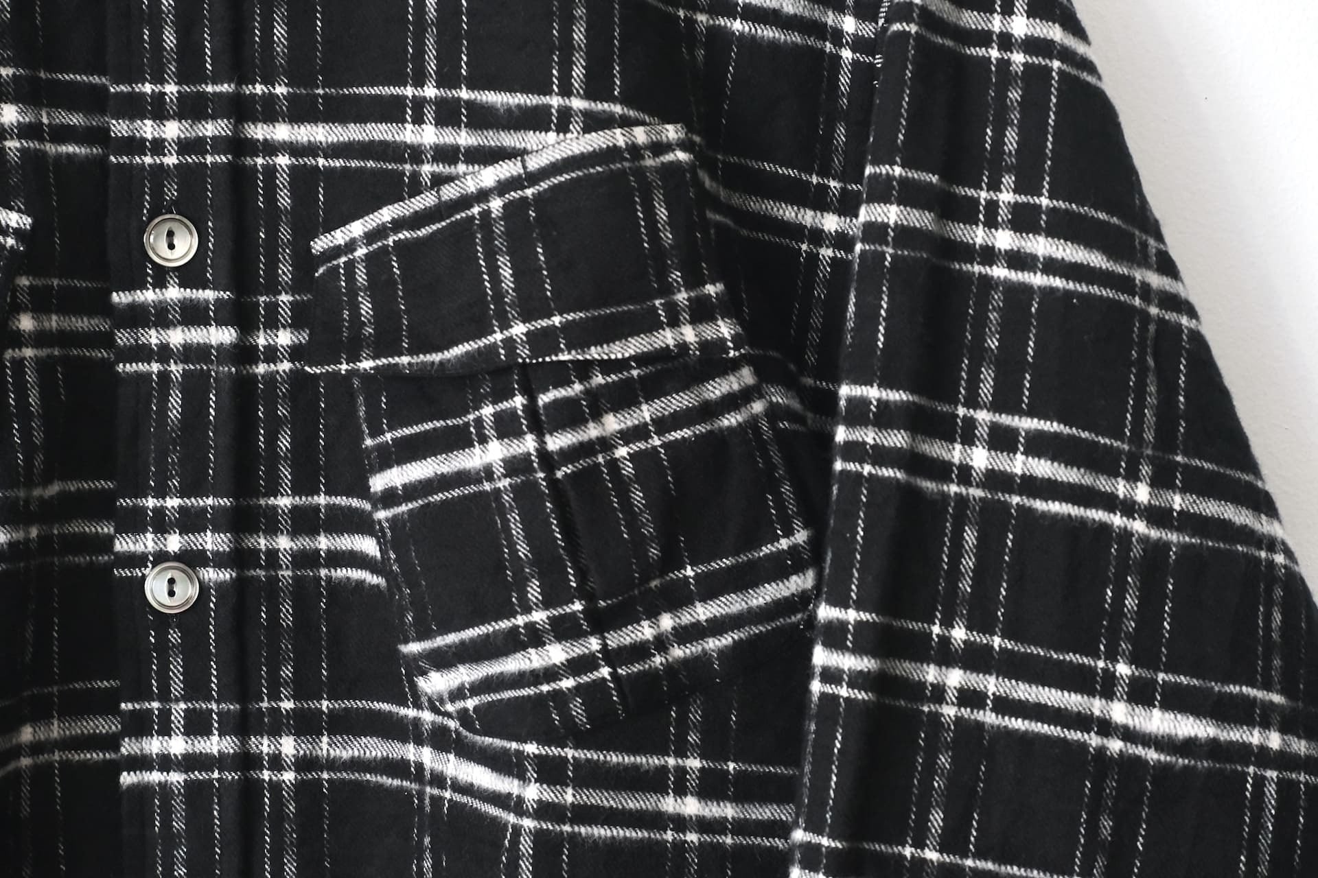 Fatigue Shirt - Black Check