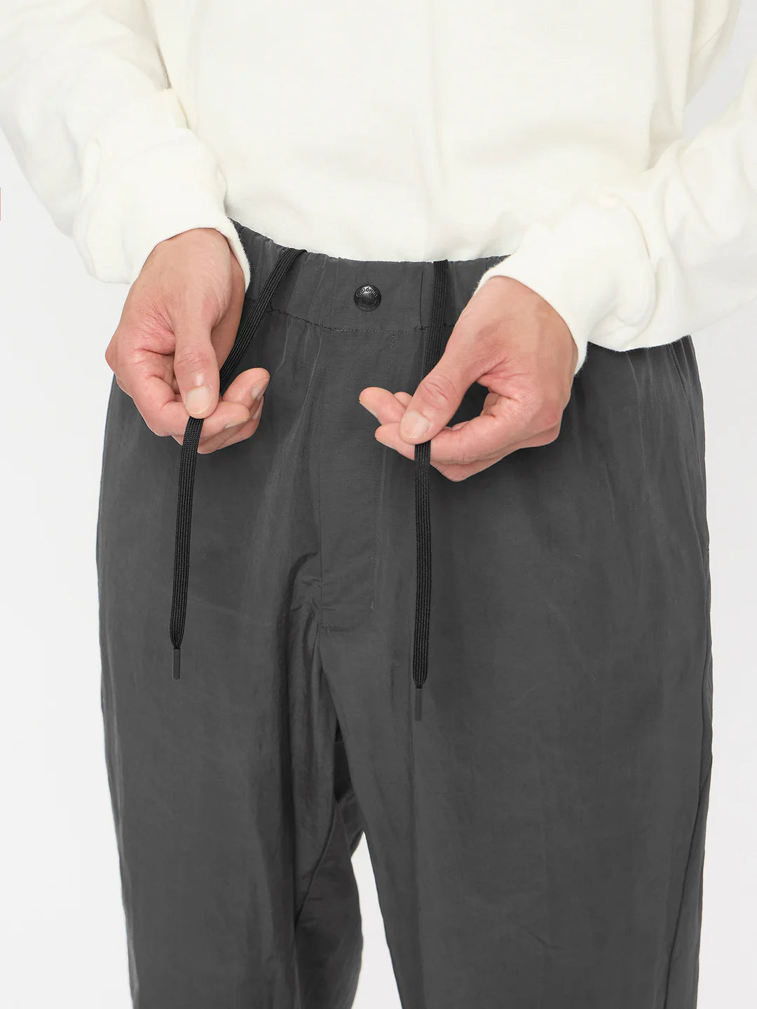 Relax Straight Easy Pants - Deep Charcoal