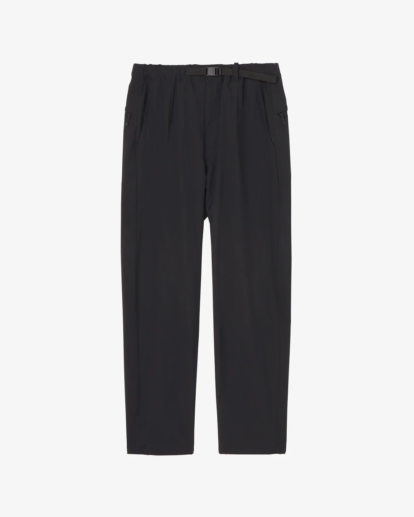 Wool Tapered Pants - Black