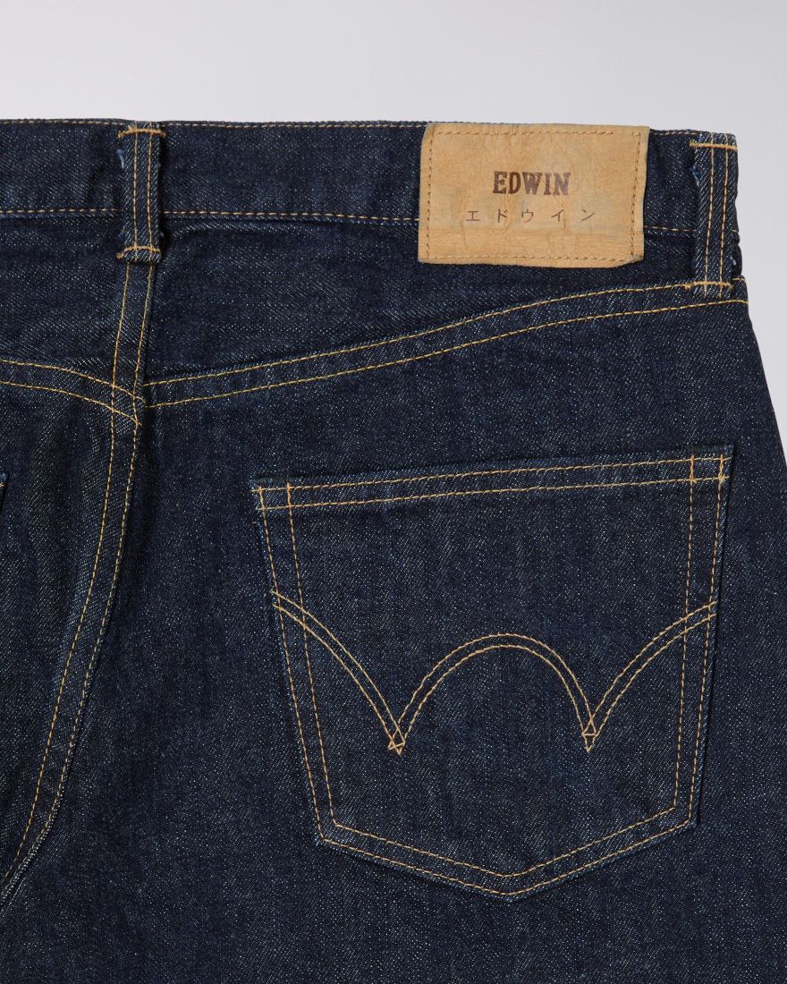 Regular Tapered 14oz Kurabo Recycle Denim Red Selvage - Blue Rinsed