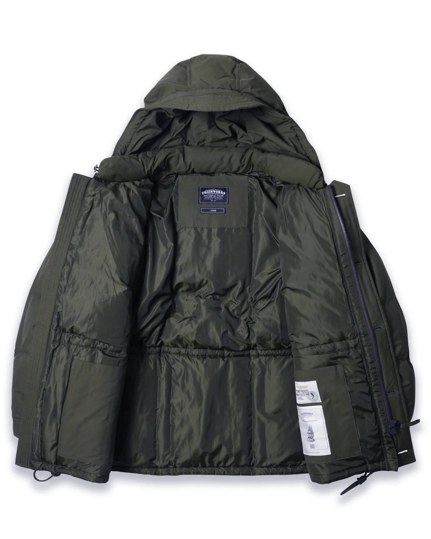 Karakoram Down Parka Jacket - Dark Green