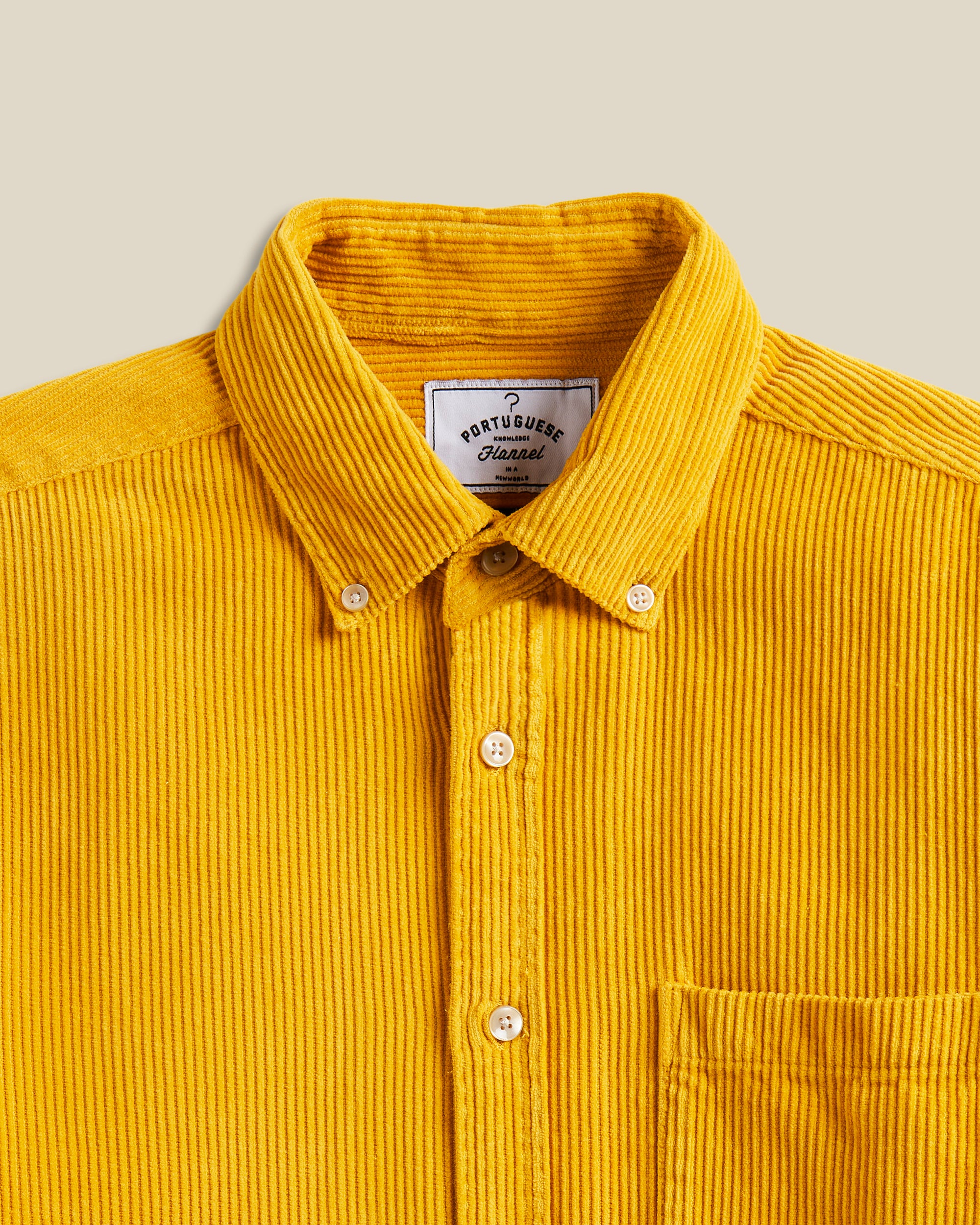 Lobo Shirt - Mustard