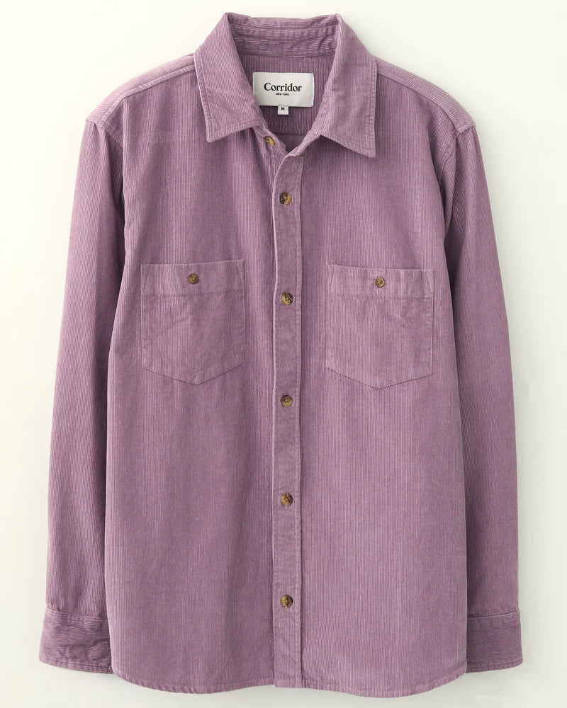 Corduroy LS - Purple