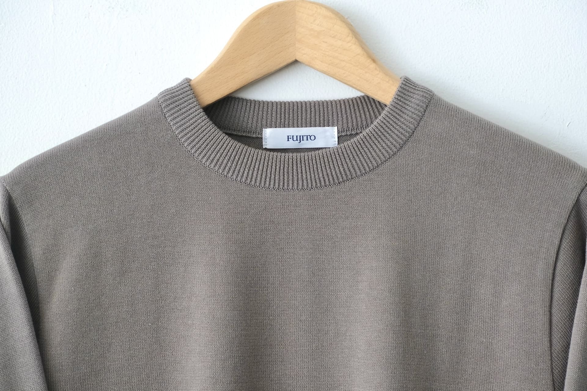 L/S Knit T-Shirt - Gray