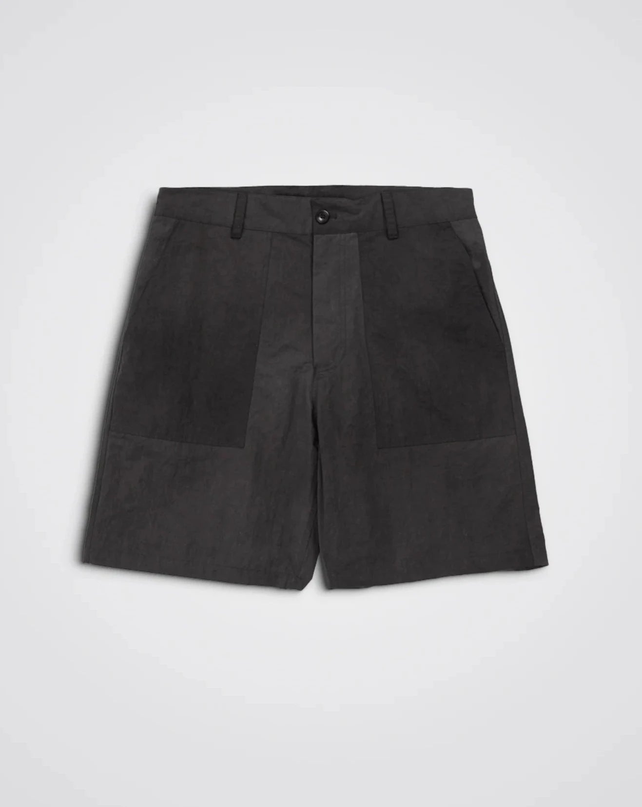 Lukas Relaxed Wave Dye Shorts - Black
