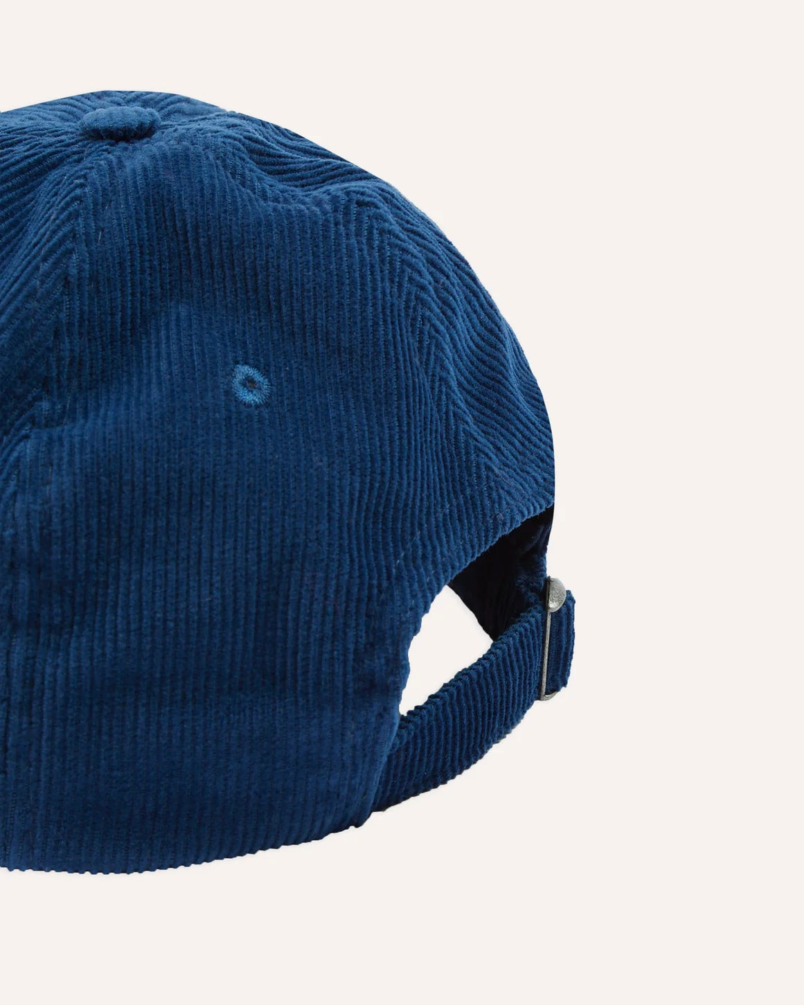 Snail Corduroy Cap - Blue