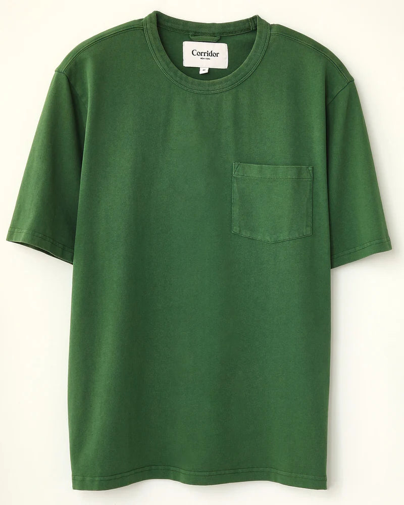 Garment Dye Tee - Green