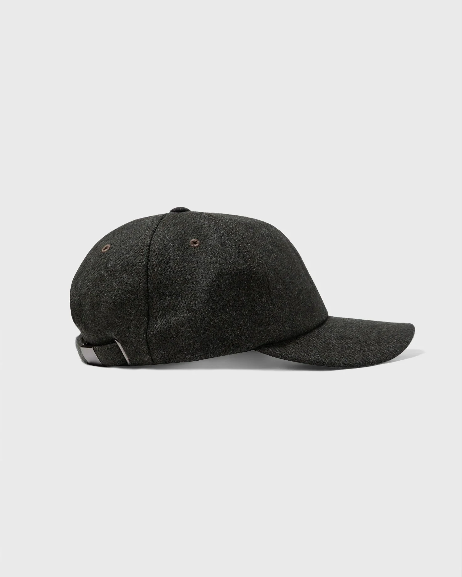 Wool Twill Cap - Drill Green