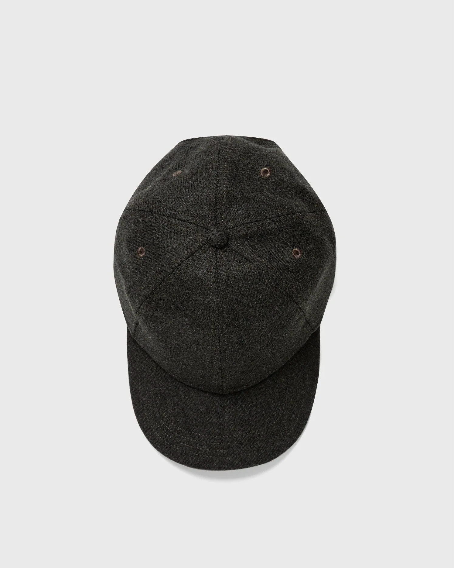 Wool Twill Cap - Drill Green