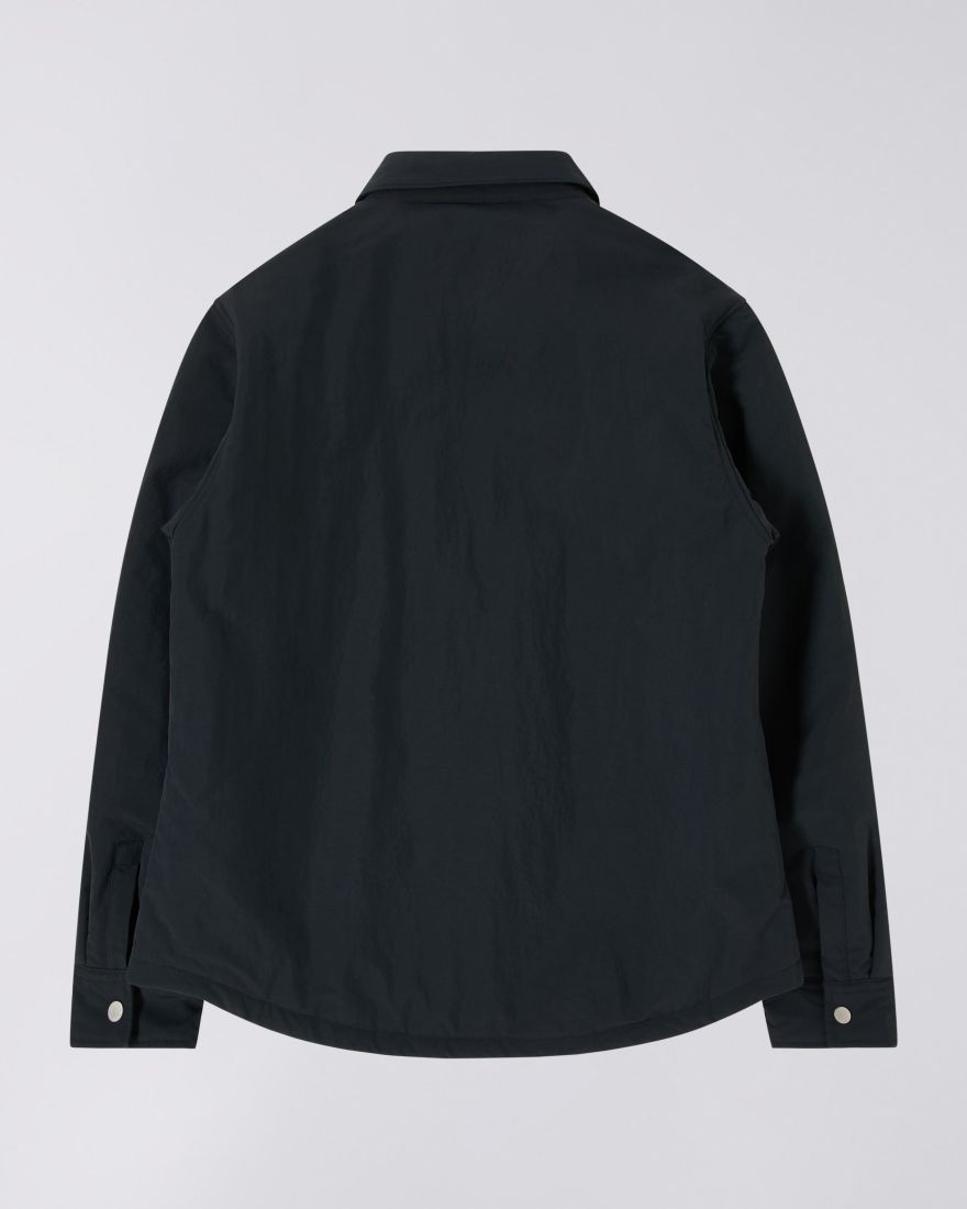 Sphere Padded Overshirt LS - Black