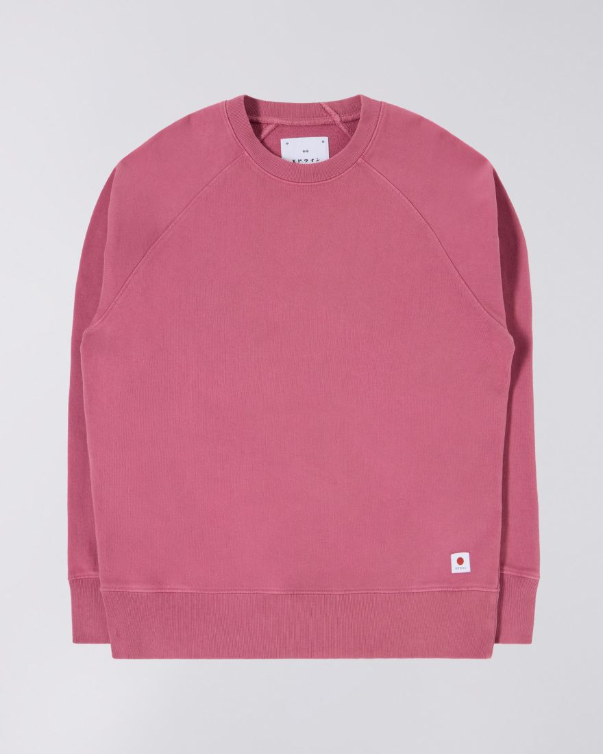 Raglan Sleeve Crewneck - Red Violet